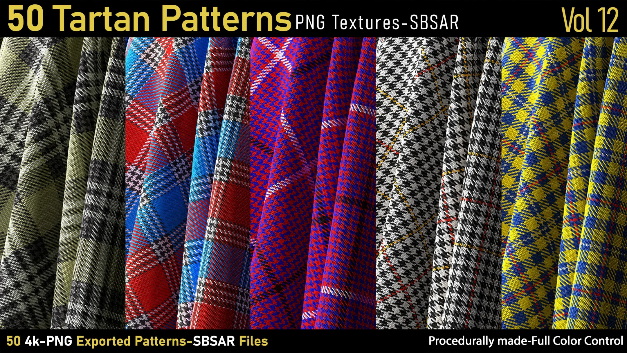 50 Tartan Patterns-Vol12-PNG-SBSAR