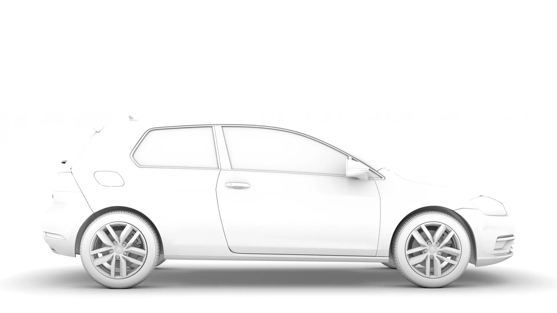 VW Golf TDI 3door Typ5G 2019