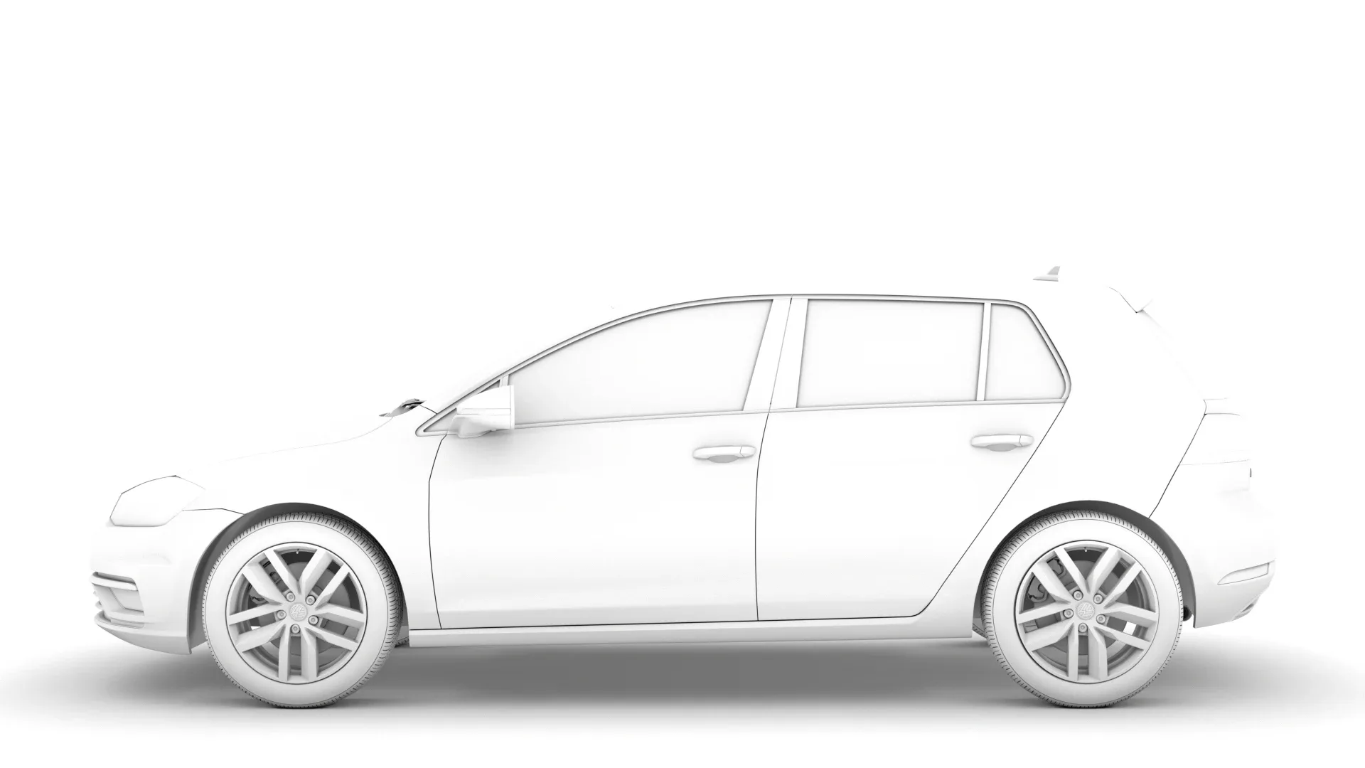 VW Golf TDI 5door Typ5G 2019