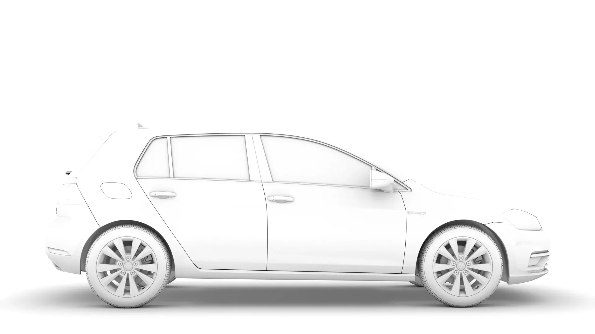 VW Golf TSI Bluemotion 5door Typ5G - FlippedNormals
