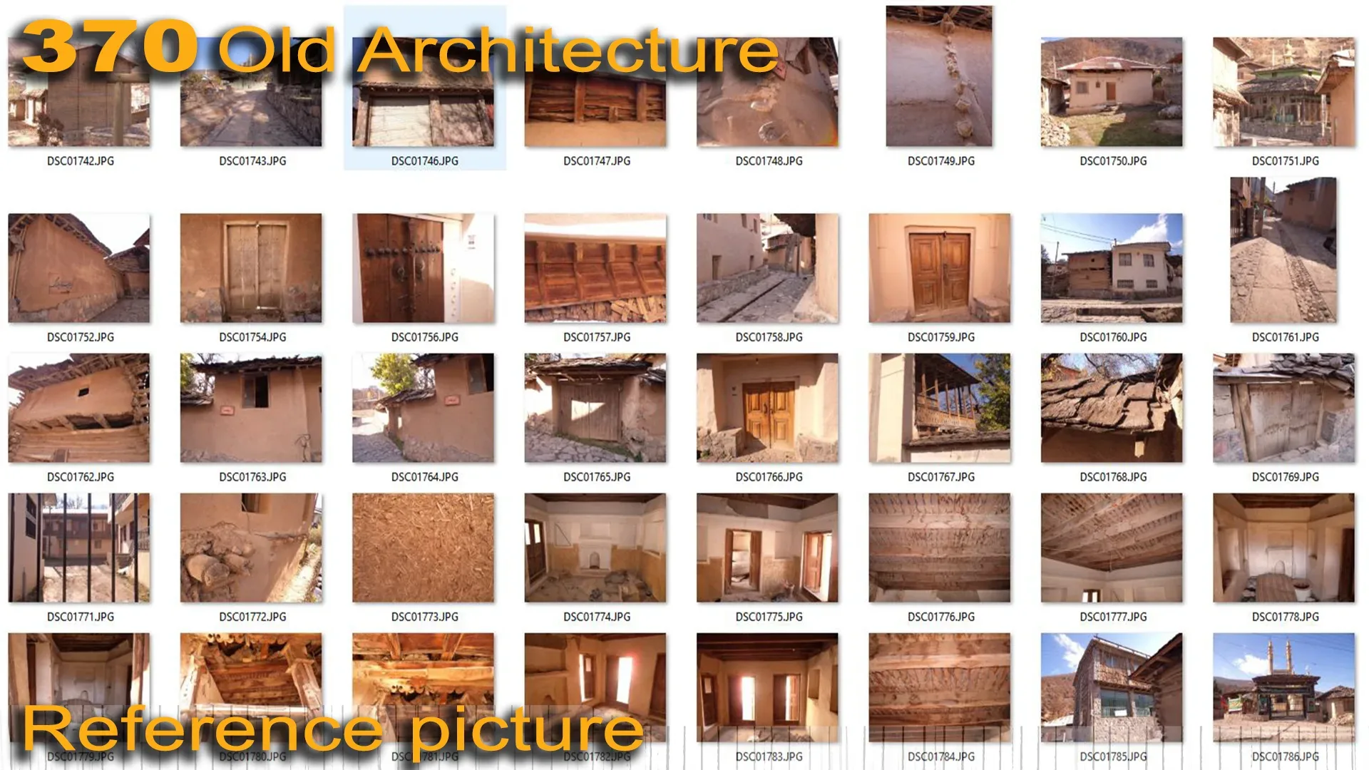 370 Old Architecture Reference Pictures
