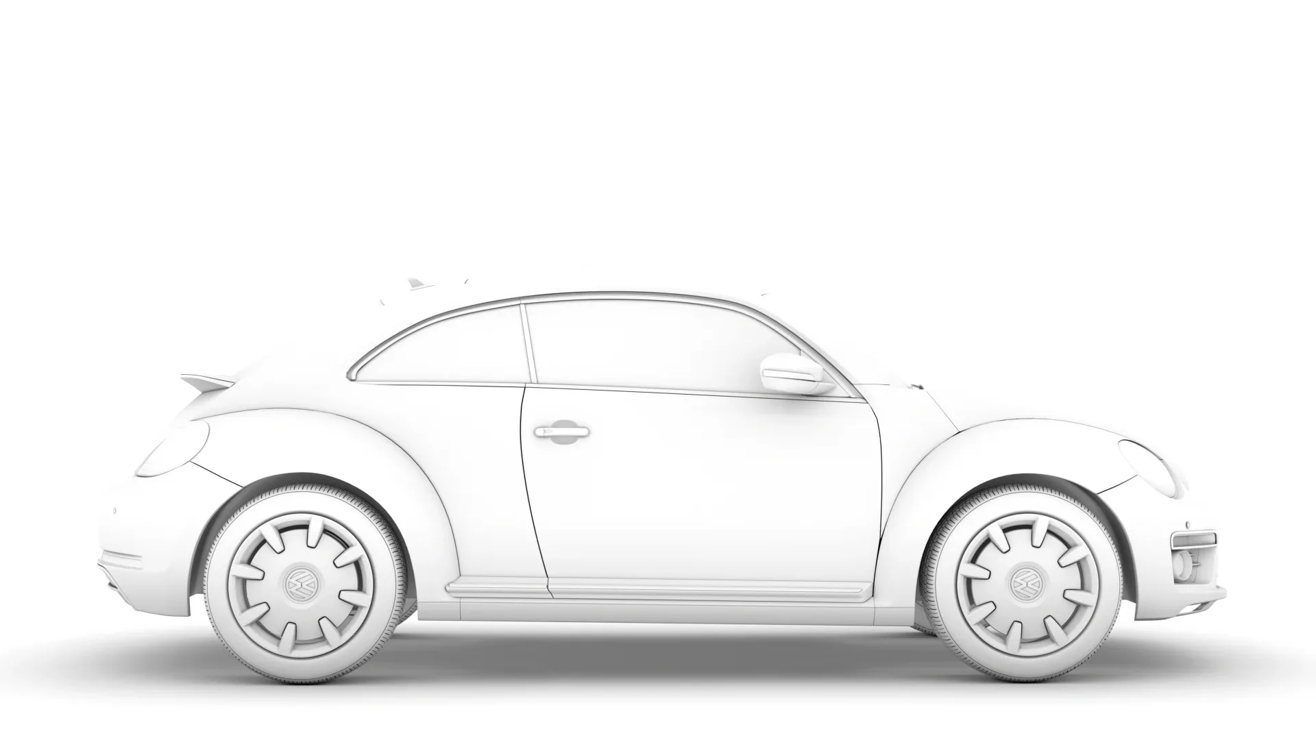 VW Beetle Final Edition 2020 FlippedNormals