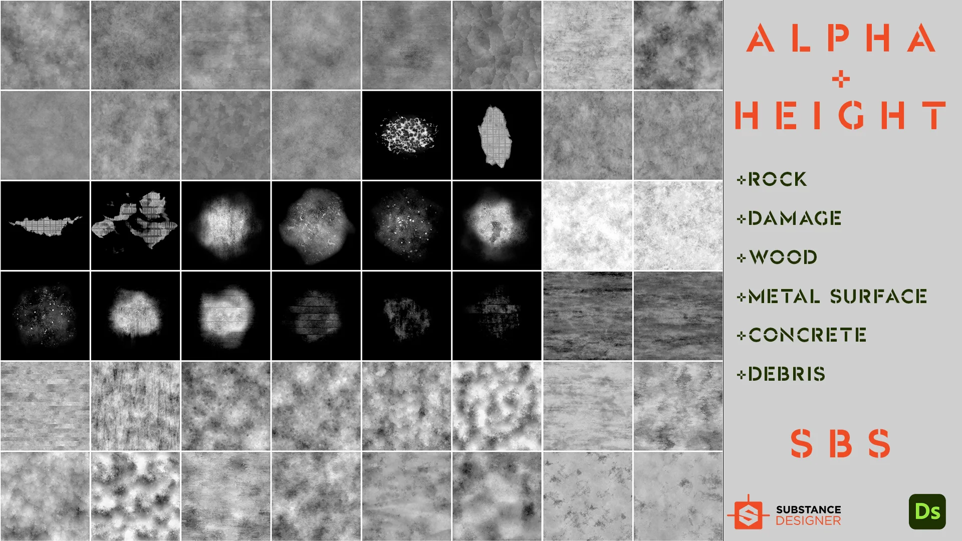 Substance Designer - 300 Graphs