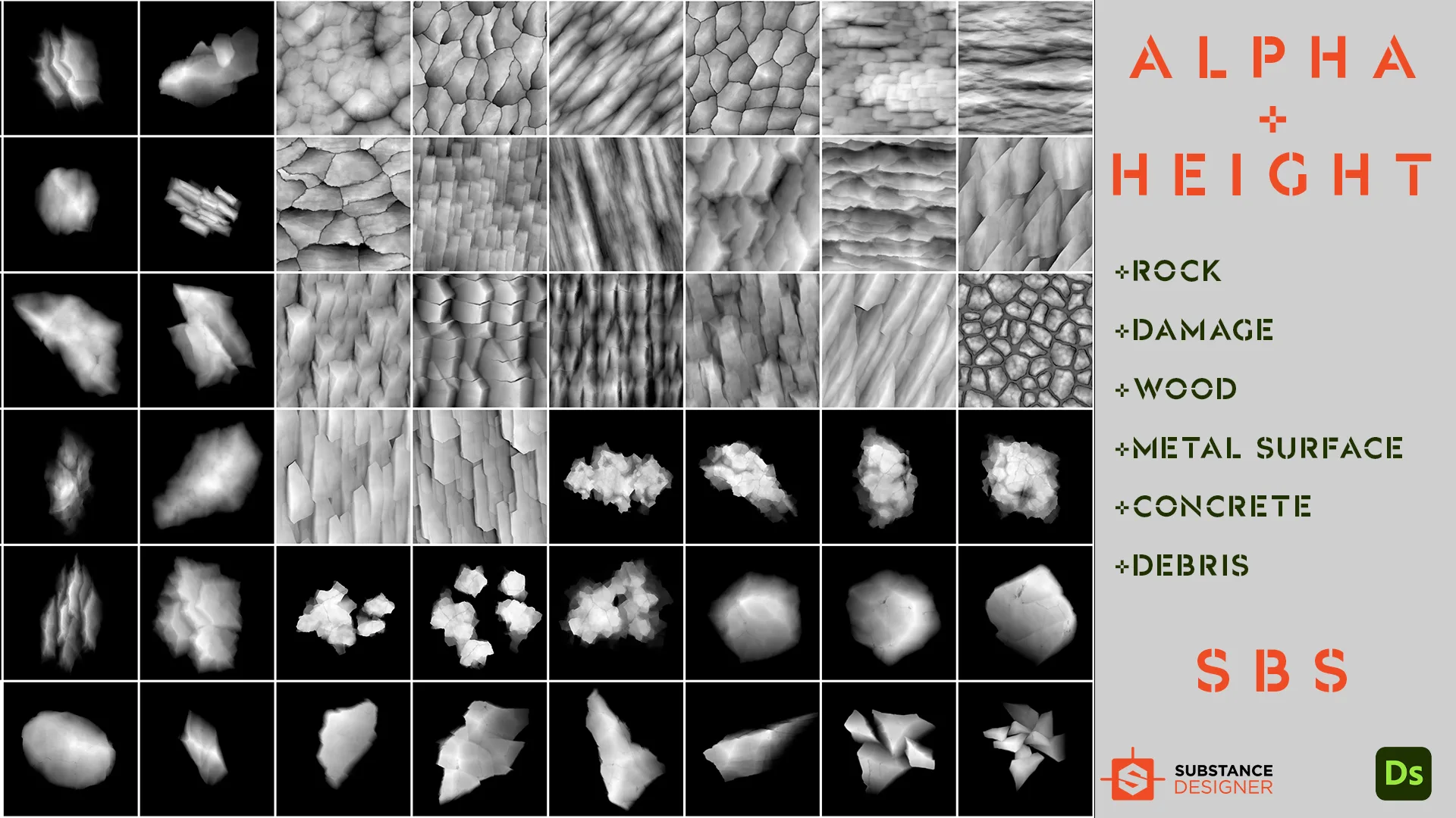 Substance Designer - 300 Graphs