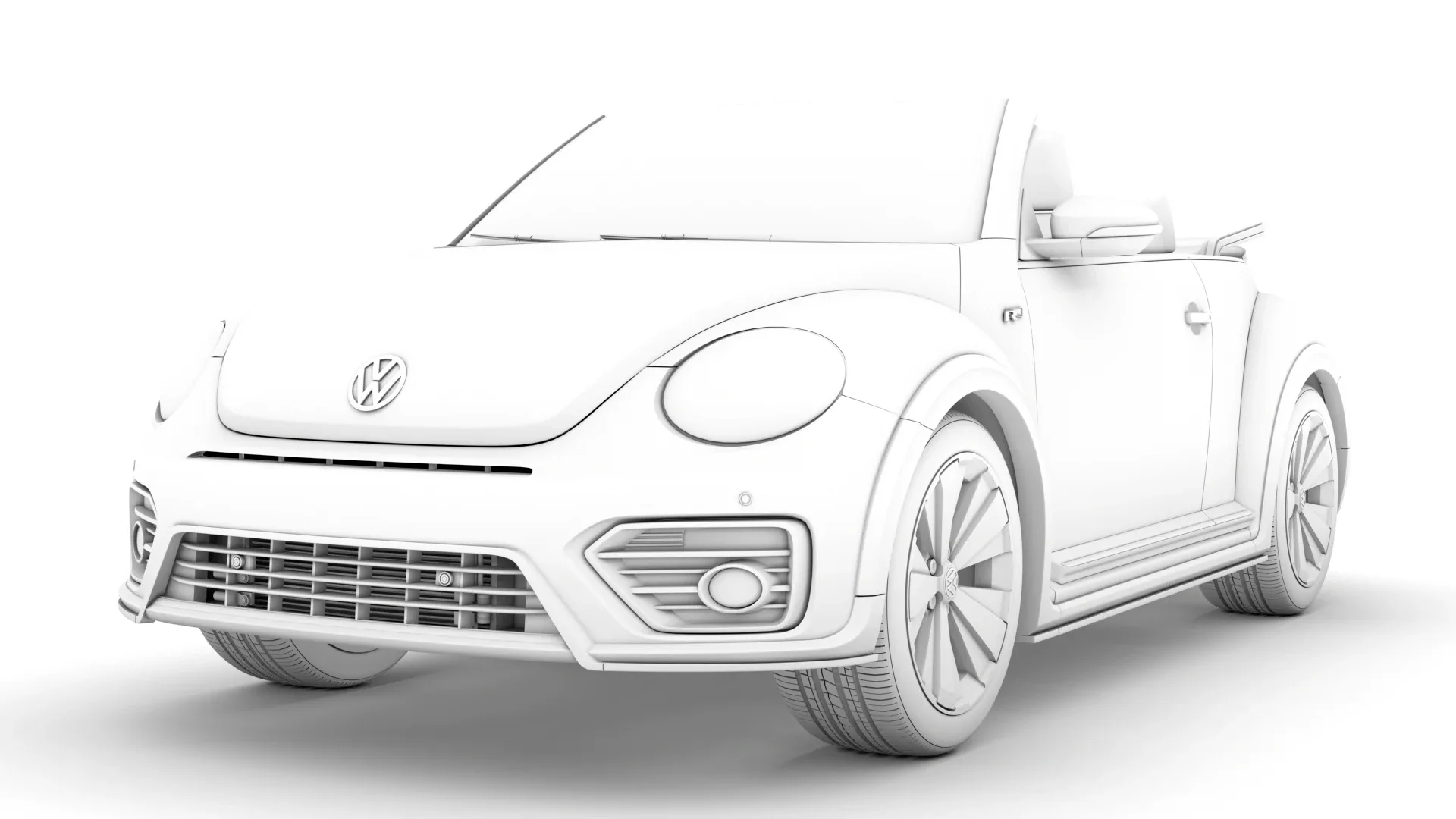 VW Beetle R LIne Convertible 2020
