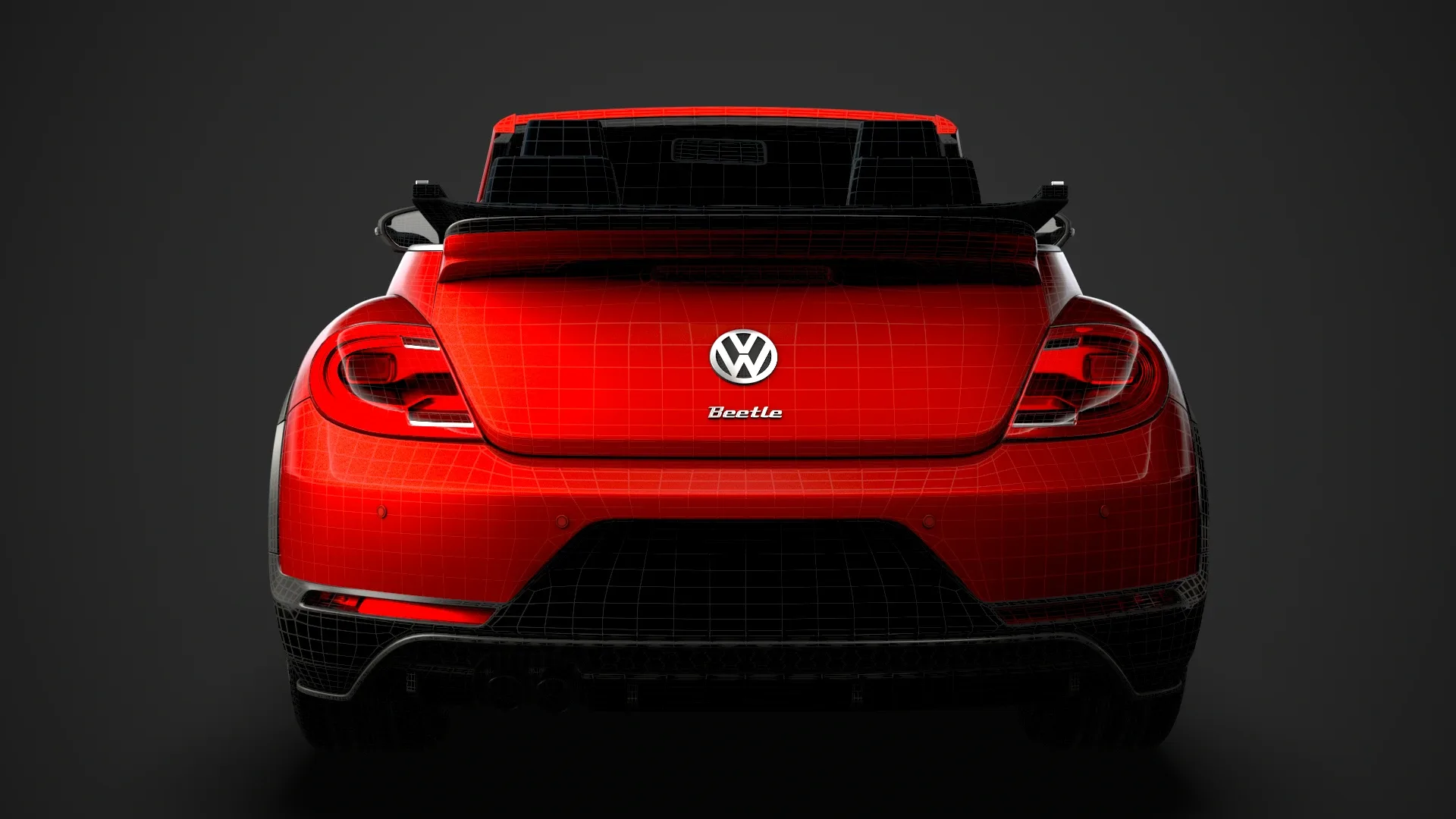 VW Beetle R LIne Convertible 2020