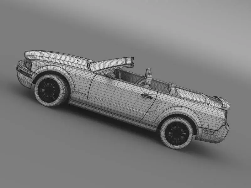 Ford Mustang Convertible 2005 - FlippedNormals
