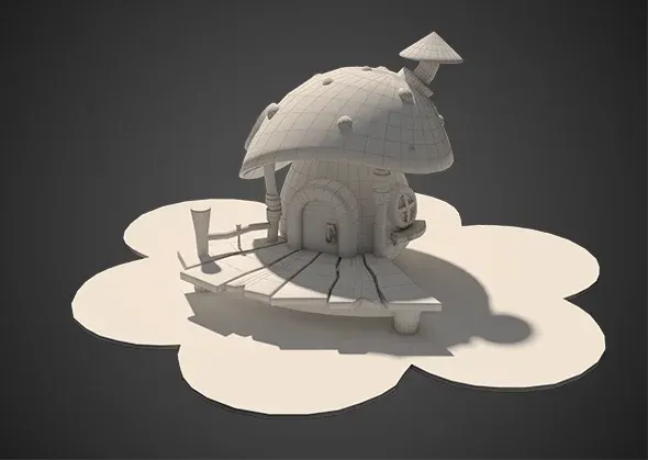 mushroom_house_3d