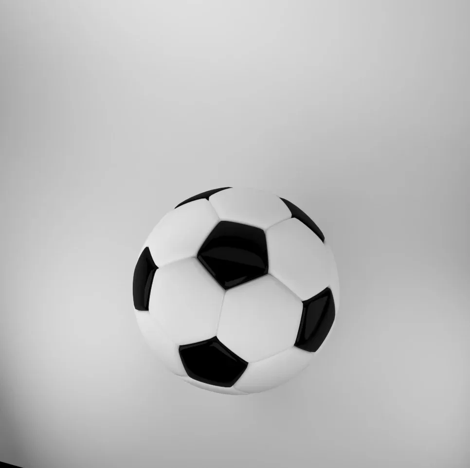 Football 3d model