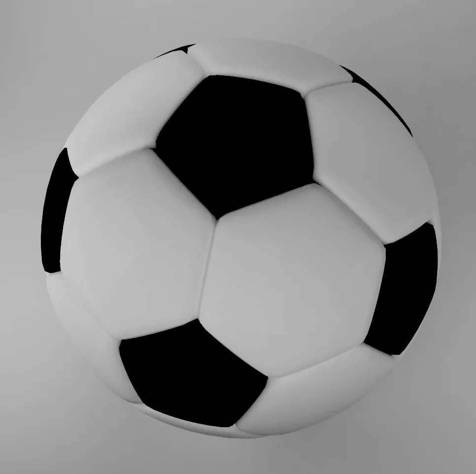 Football 3d model