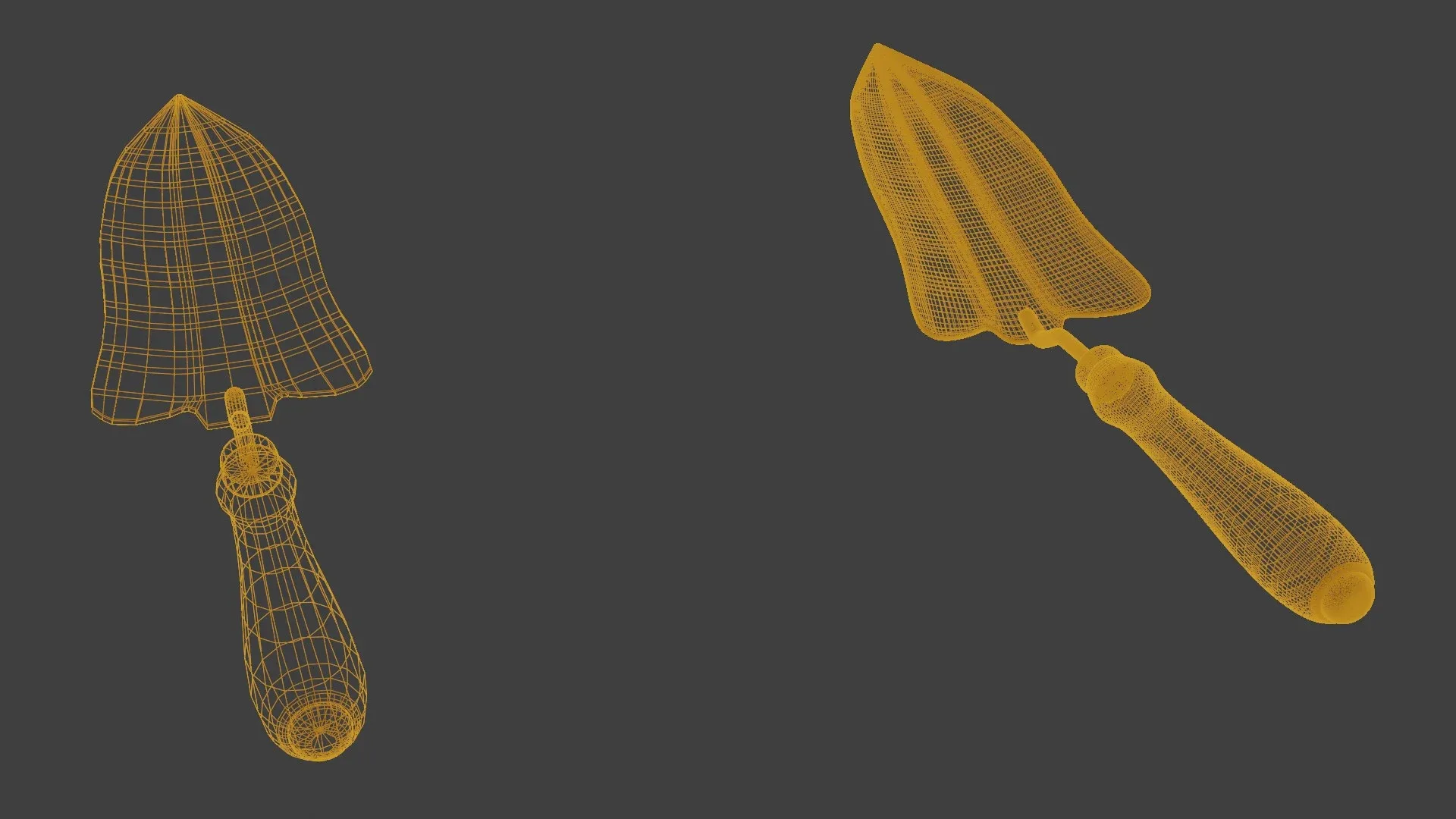 Trowel 3D Model