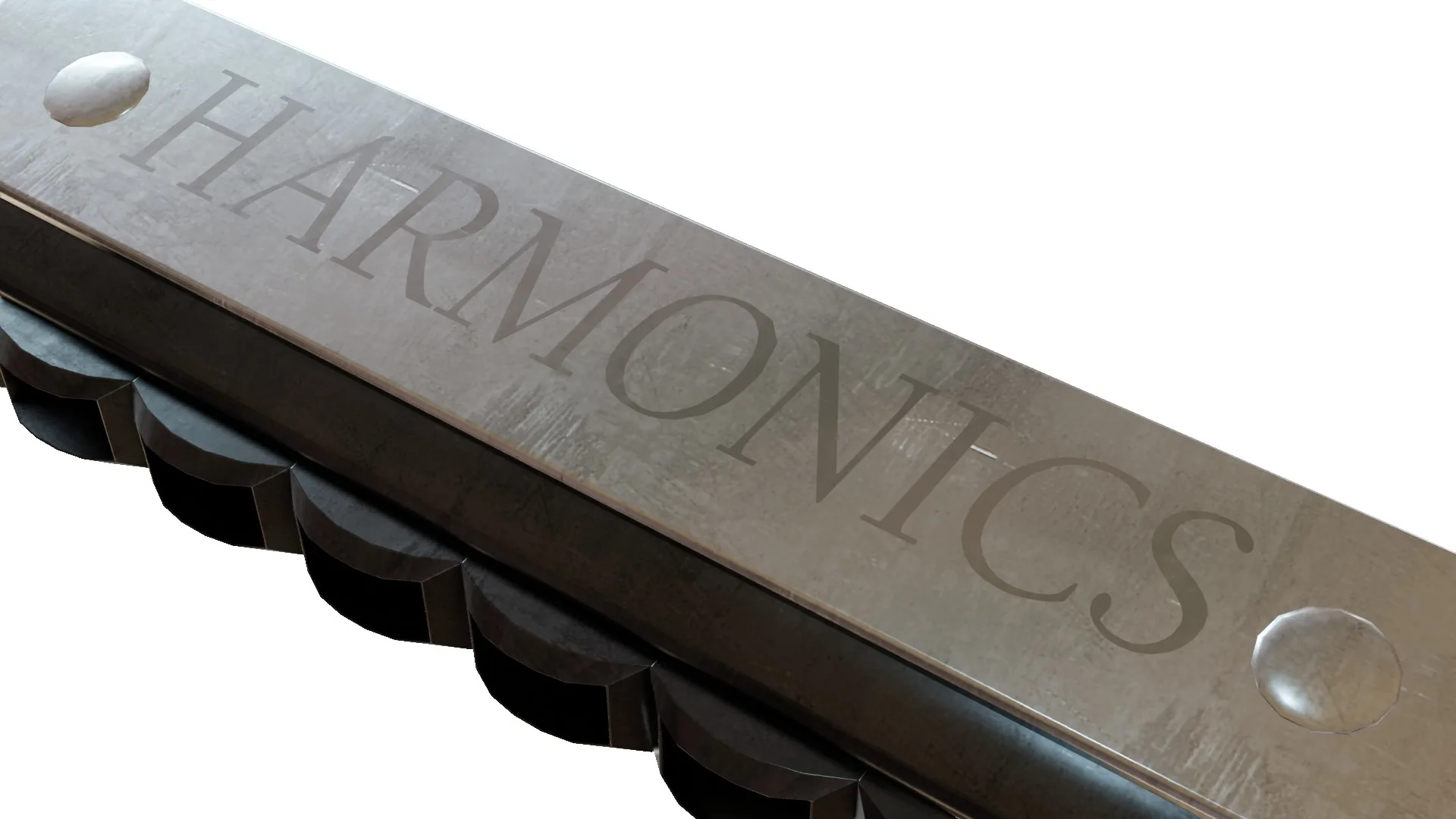 Harmonica 3D Model