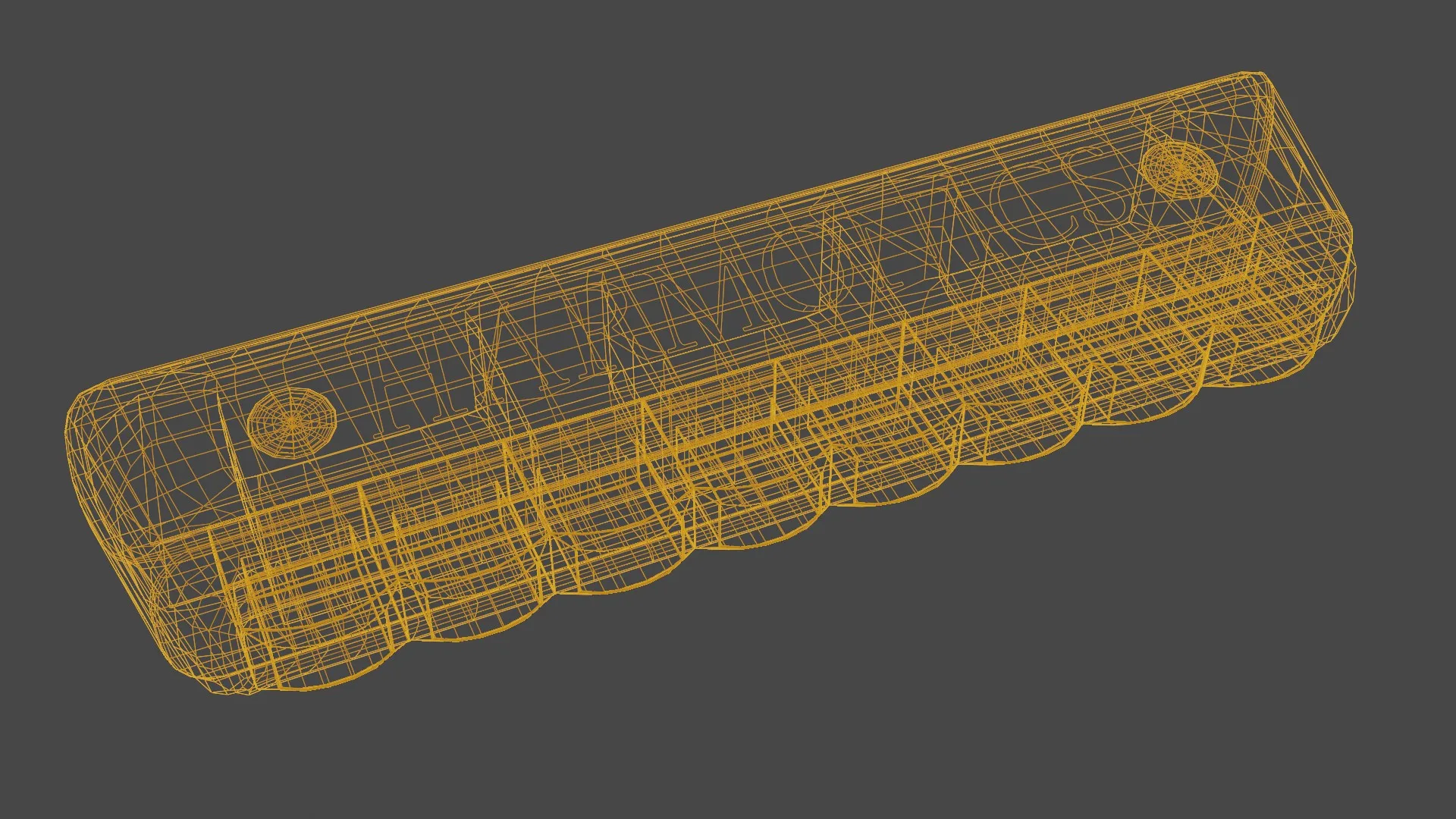 Harmonica 3D Model