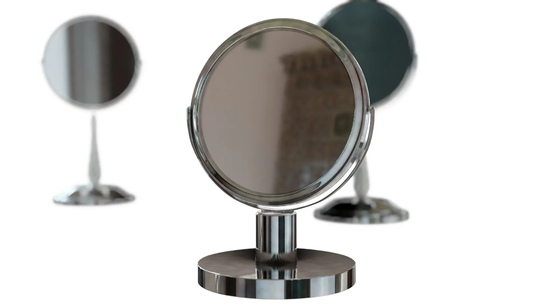 Bathroom Mirror 3D Model Set