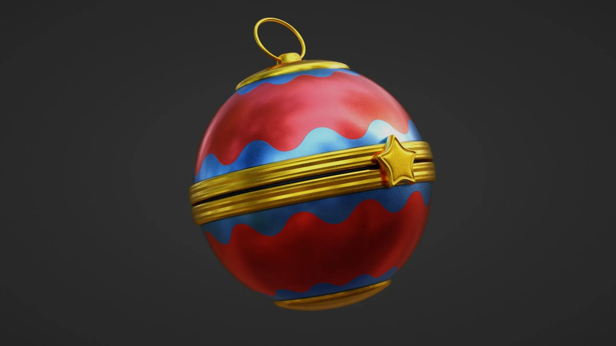 Stylized Christmas Ornament