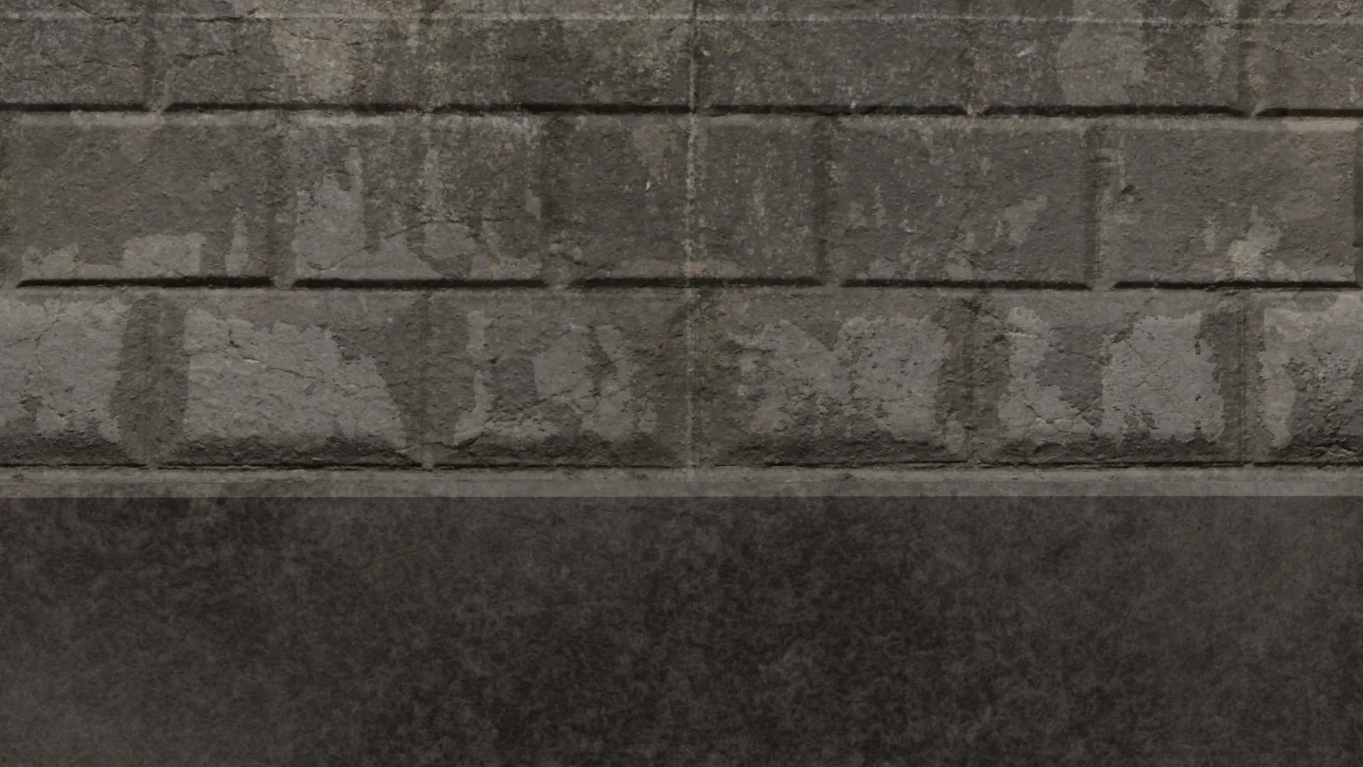 Concrete Wall 3D Model