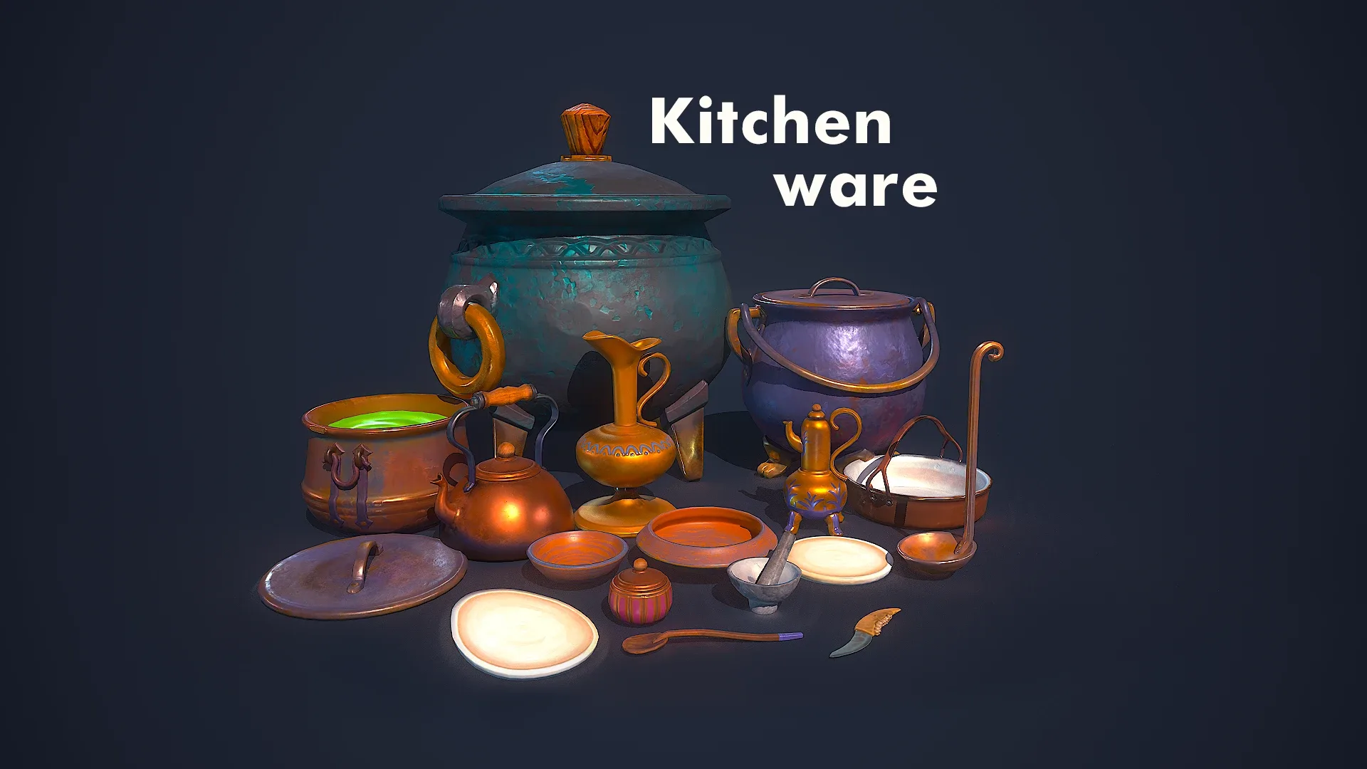 Kitchenware Props Pack