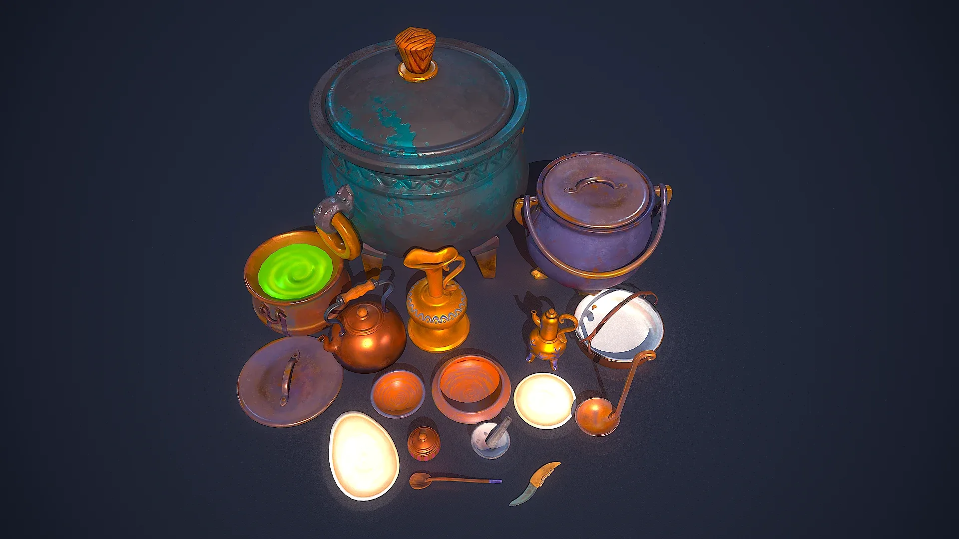 Kitchenware Props Pack