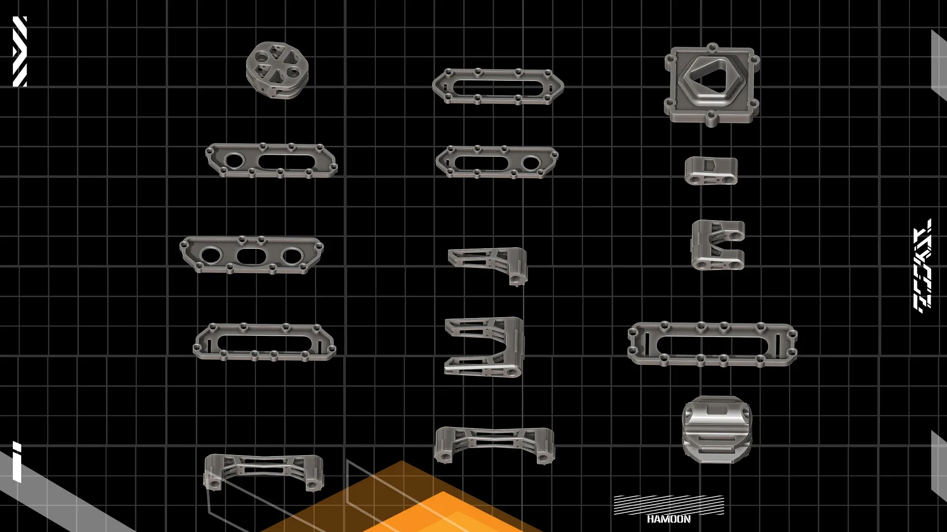 Hard Surface KITBASH_190 DETAILS _vol1