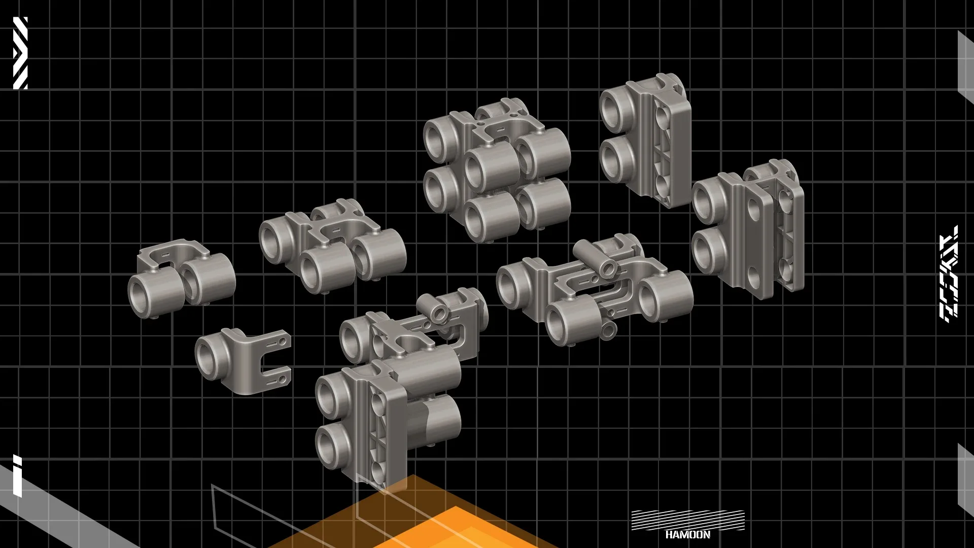 Hard Surface KITBASH_190 DETAILS _vol1