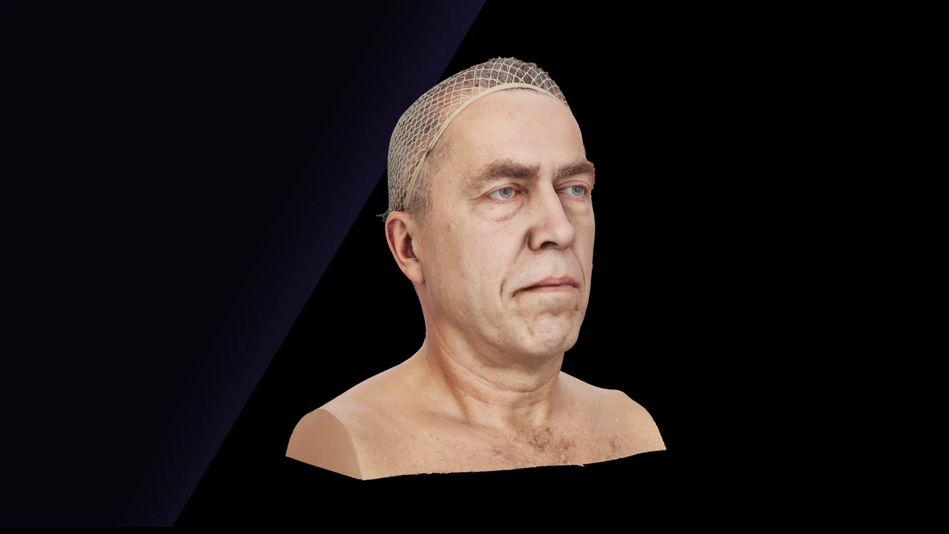 Raw Head Scan | 3D Model Pete Novack