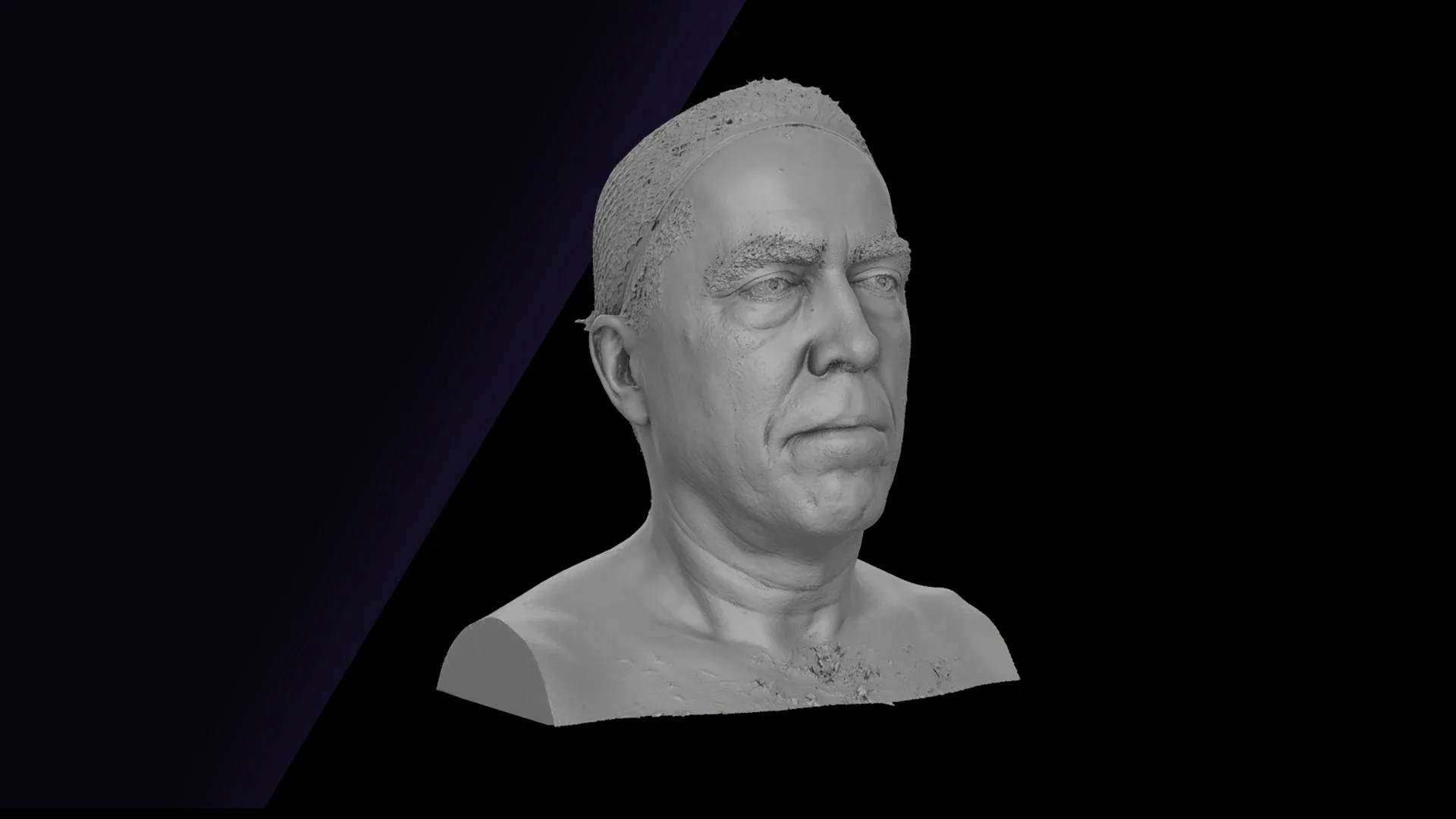 Raw Head Scan | 3D Model Pete Novack