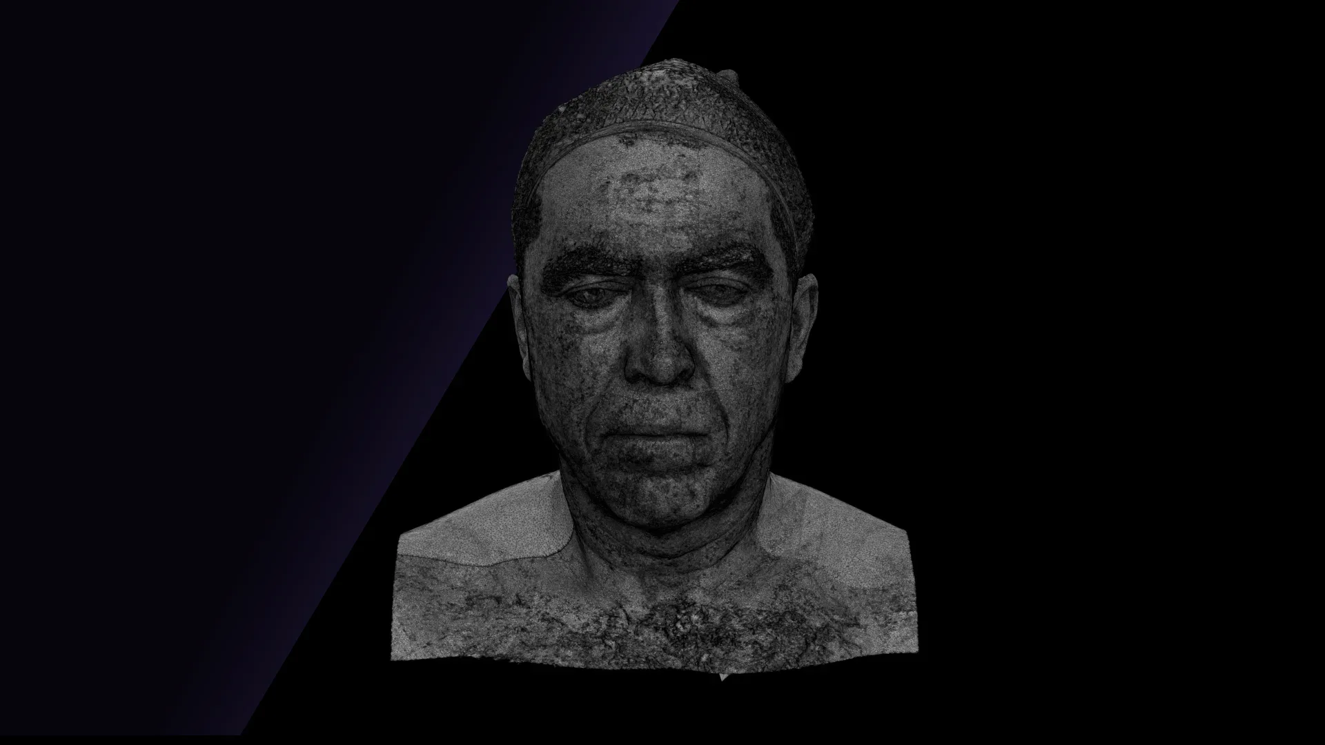 Raw Head Scan | 3D Model Pete Novack