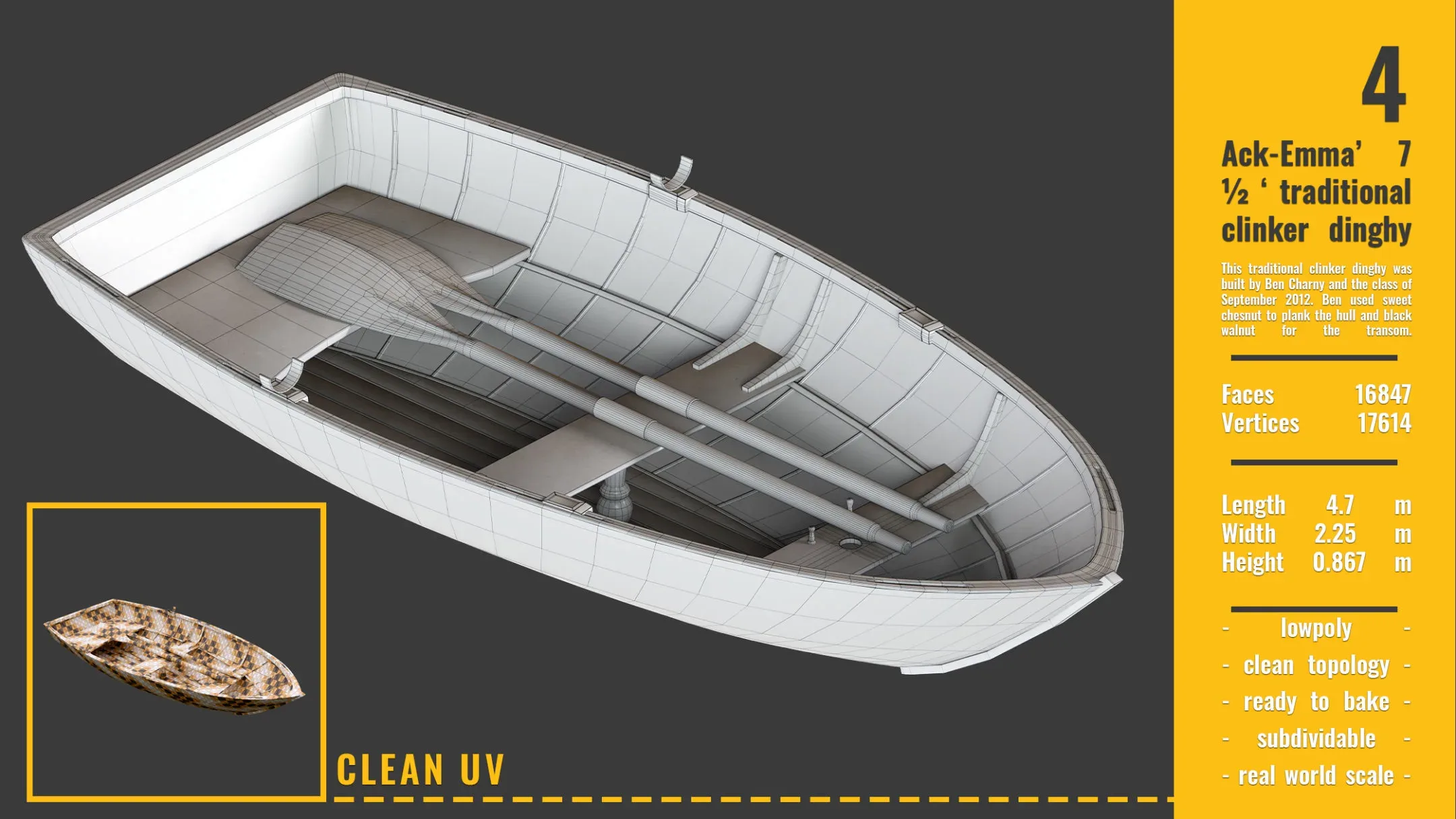 6 Boat and ships base mesh