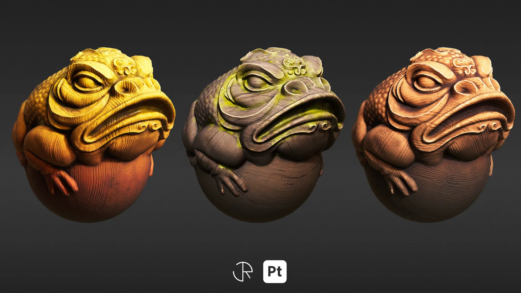 Stylized Smart Materials Wood & Metal Vol 02