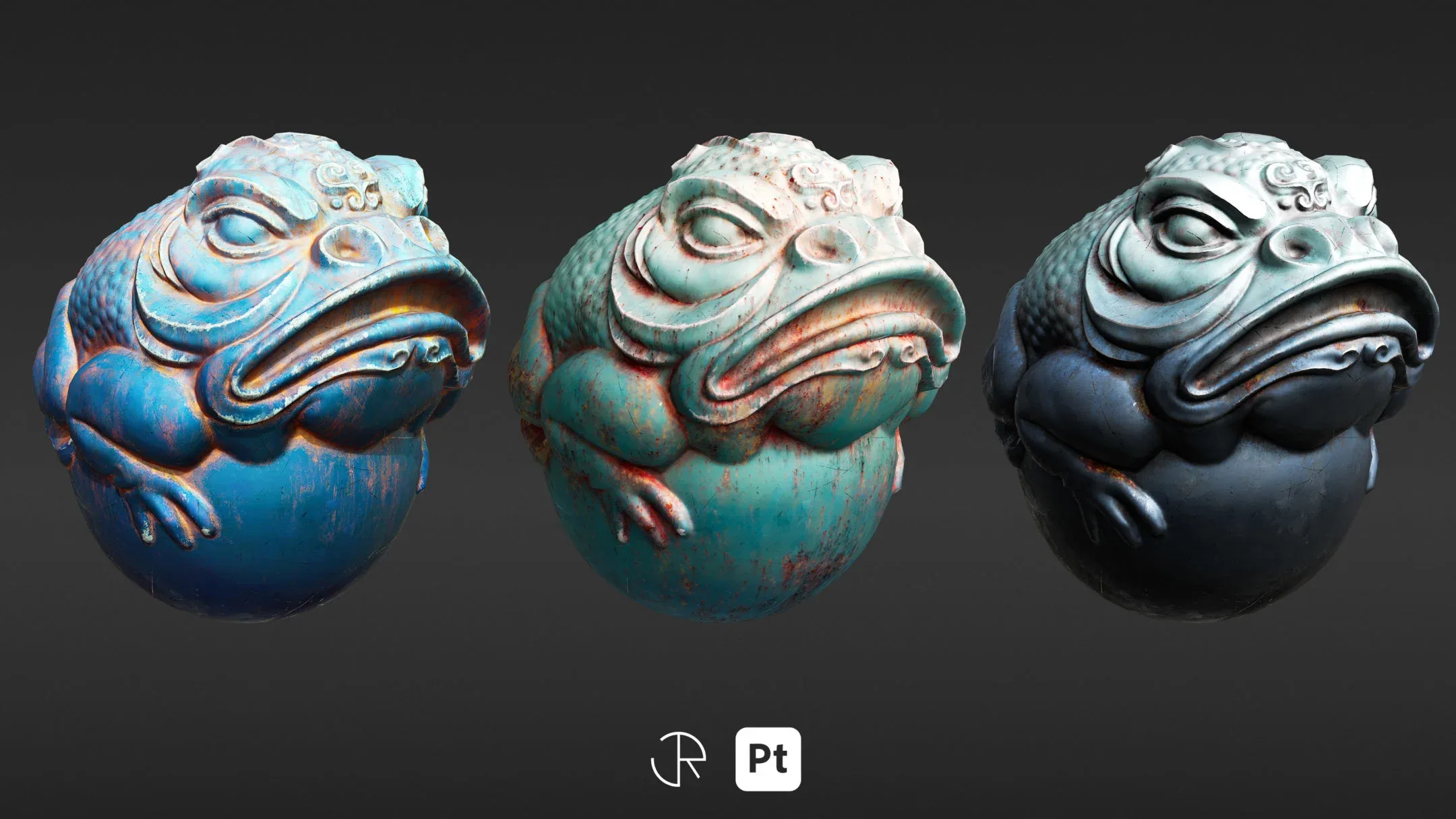 Stylized Smart Materials Wood & Metal Vol 02