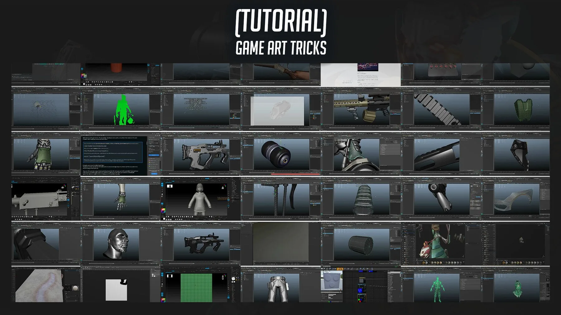 [Tutorial] Game Art Tricks!