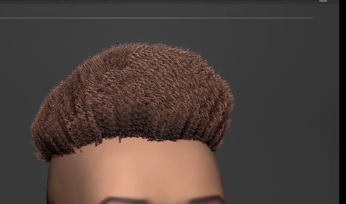 Real-time Hair ZBrush Plugin