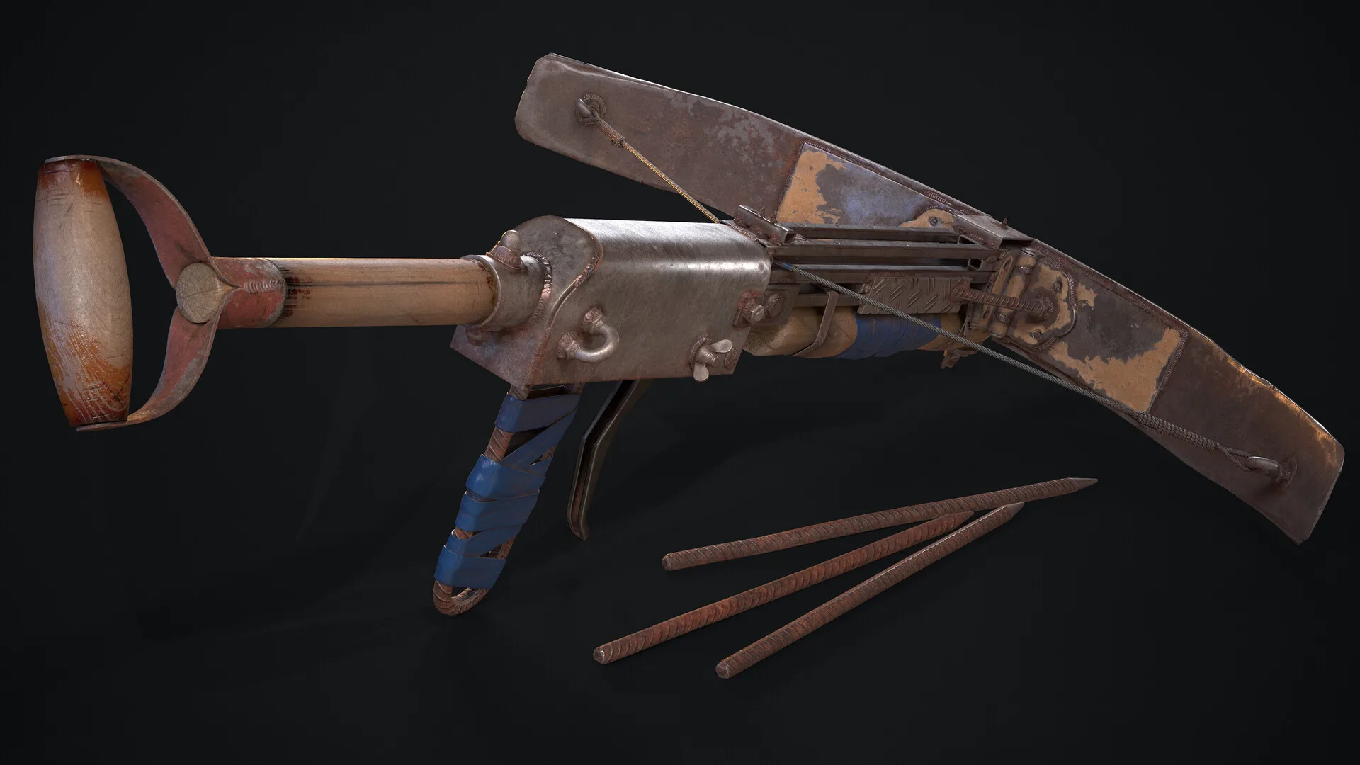 Post Apocalyptic Crossbow - Game Res