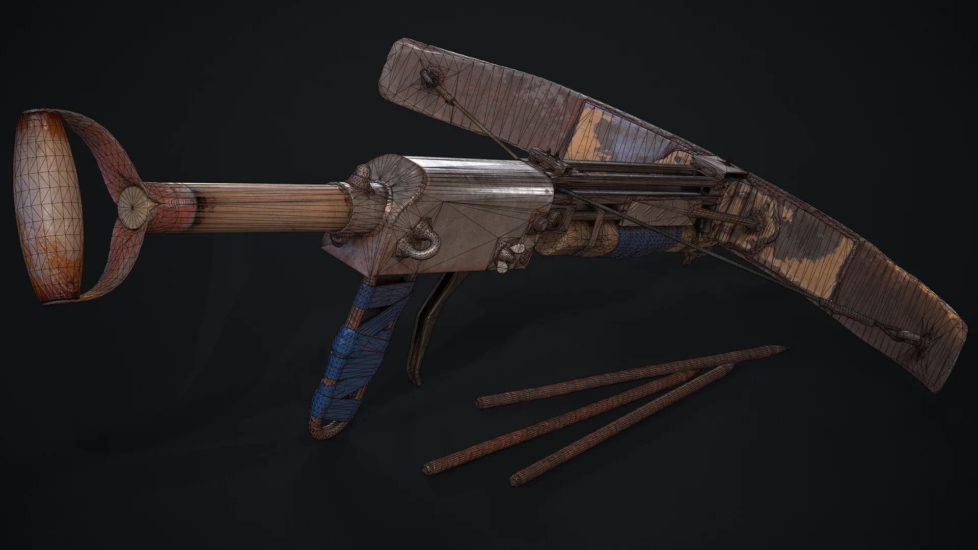 Post Apocalyptic Crossbow - Game Res