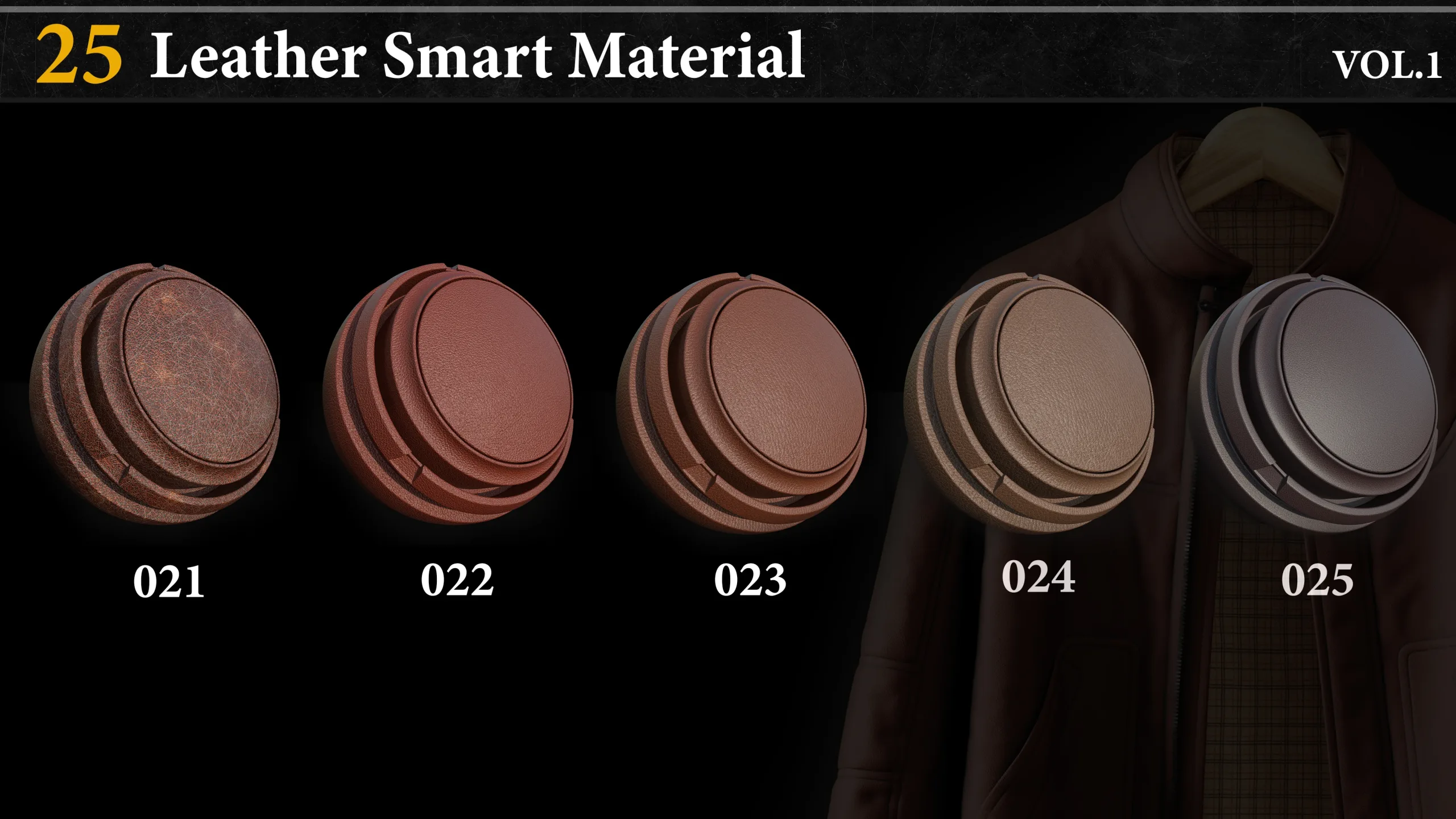 25 Leather Smart Material VOL.1