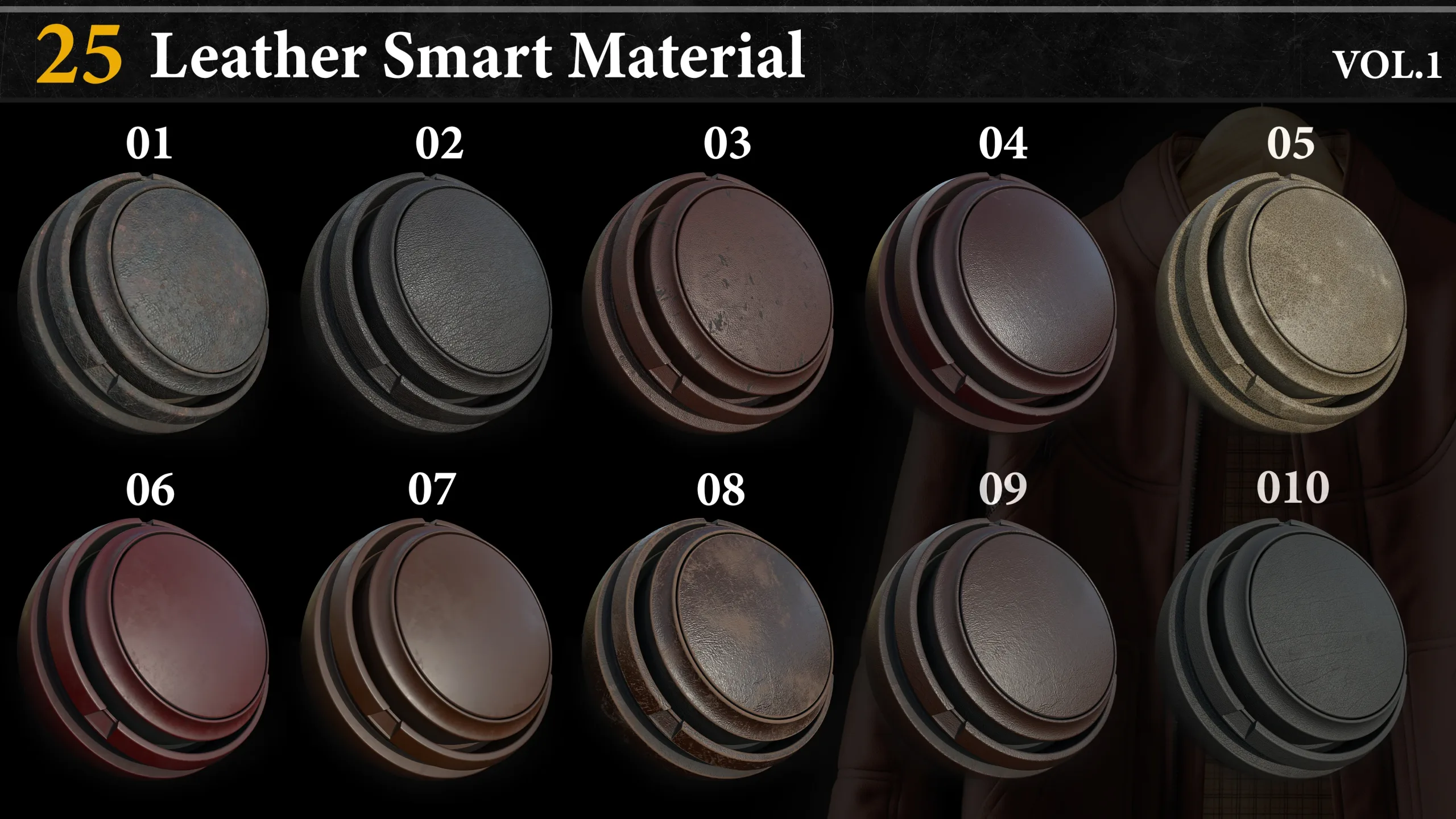 25 Leather Smart Material VOL.1