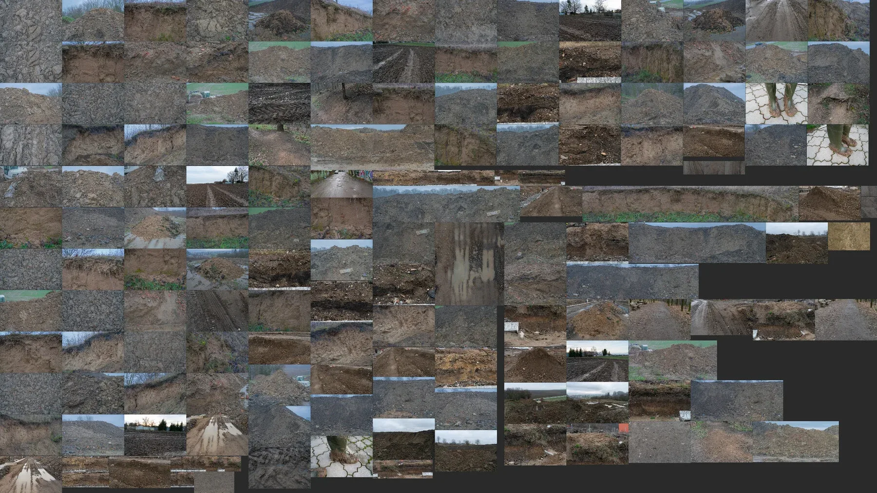 MUD environment - 160HIGH QUALITY photos, up to 18K stitches