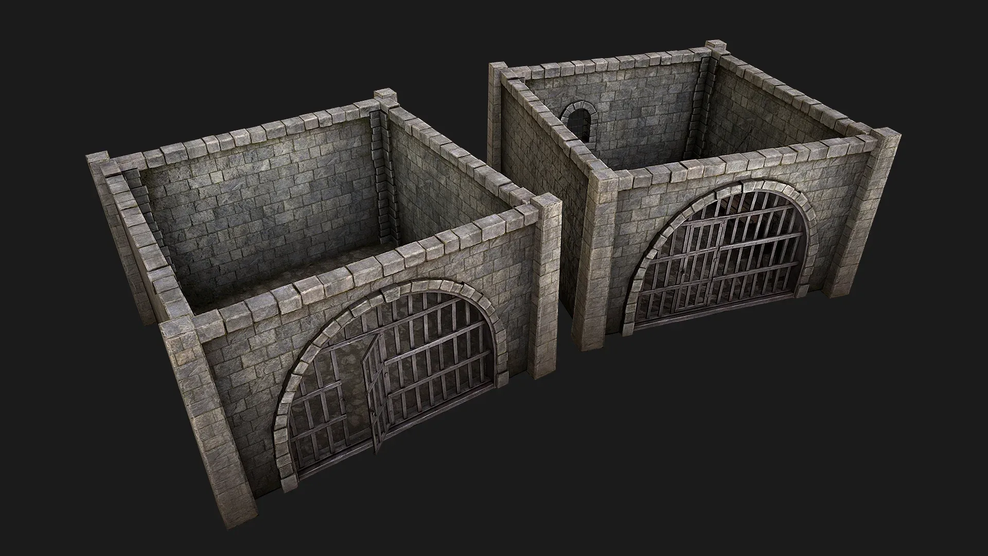 Medieval Dungeon Prison Set