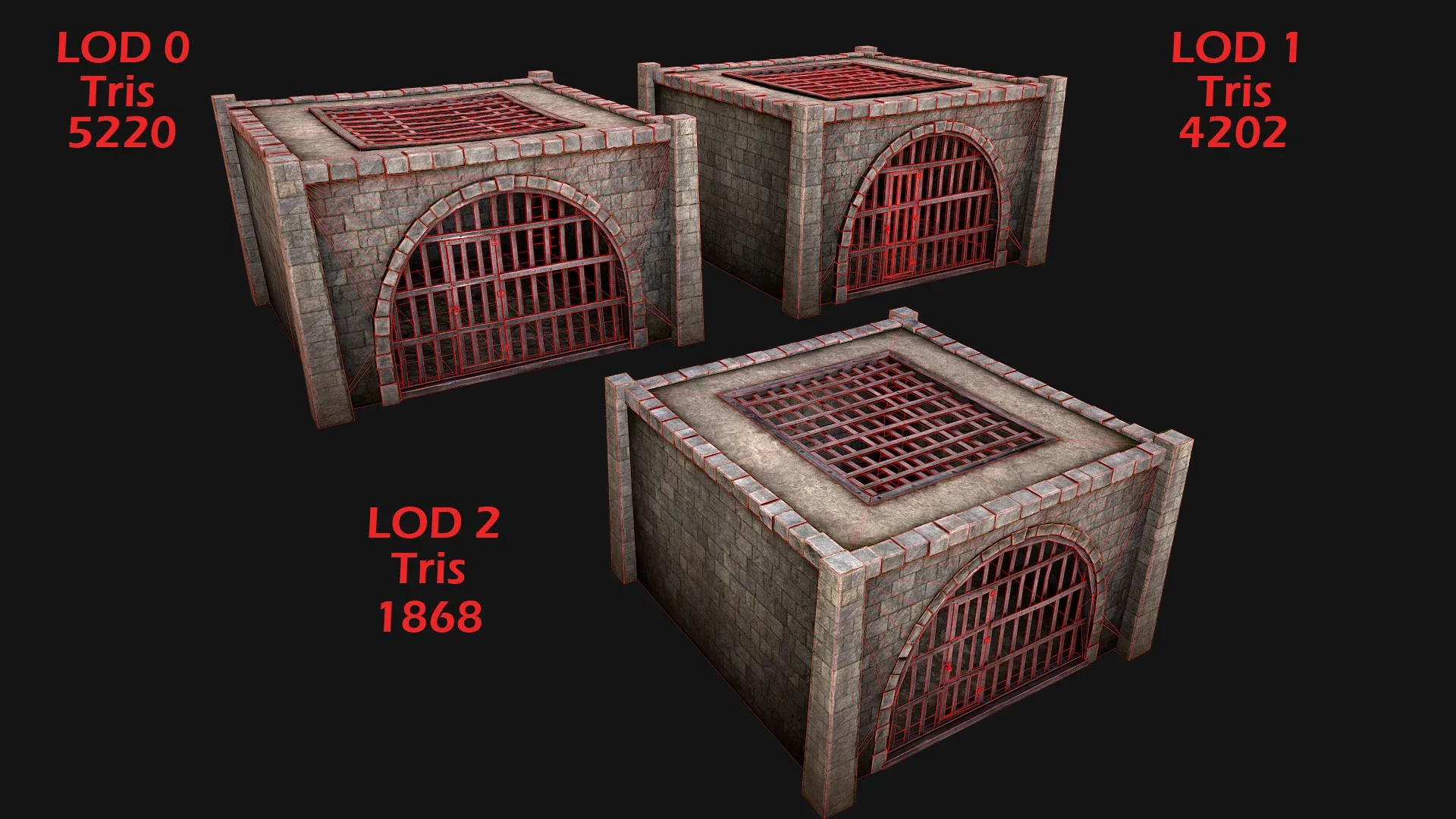 Medieval Dungeon Prison Set