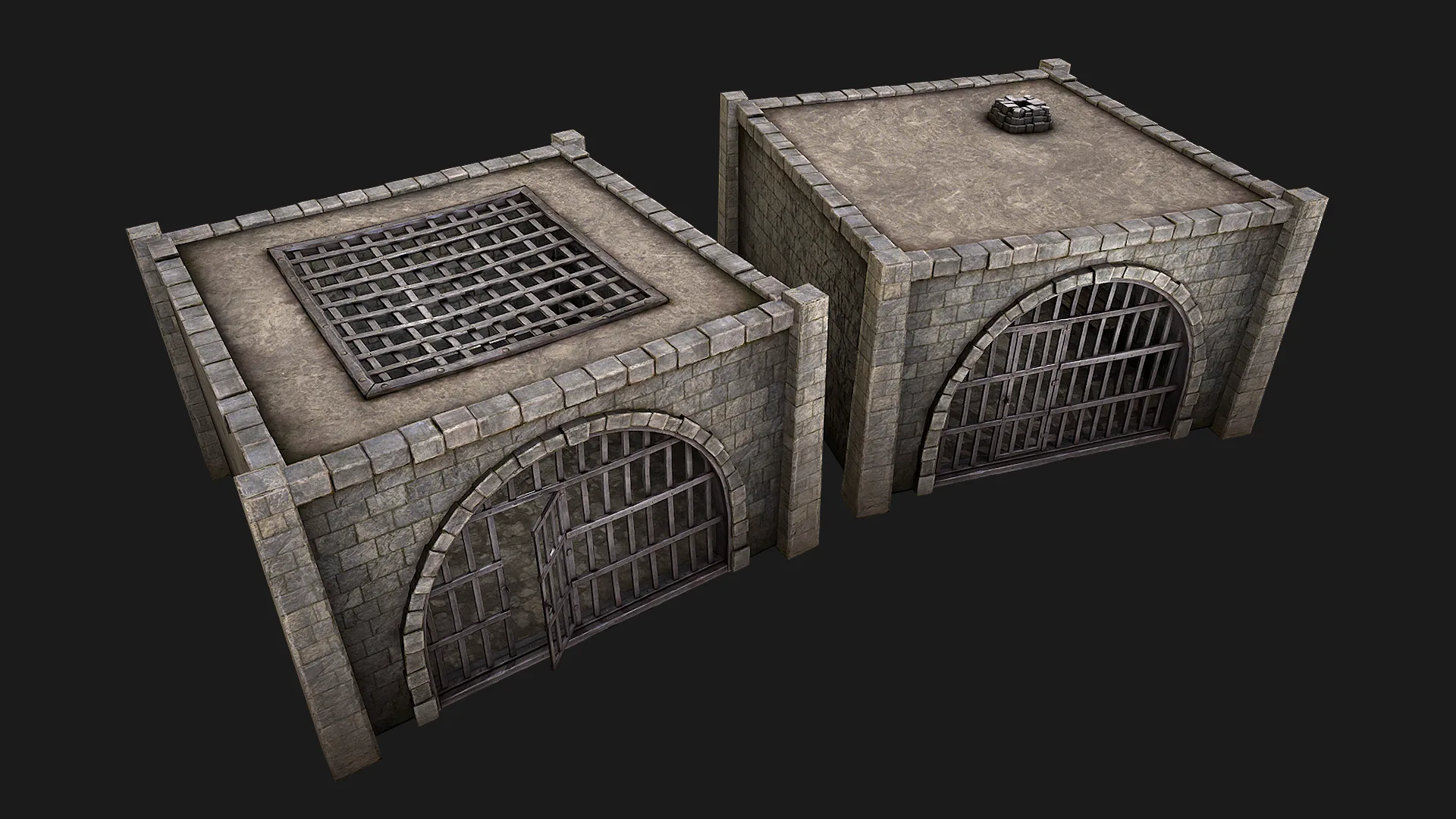 Medieval Dungeon Prison Set