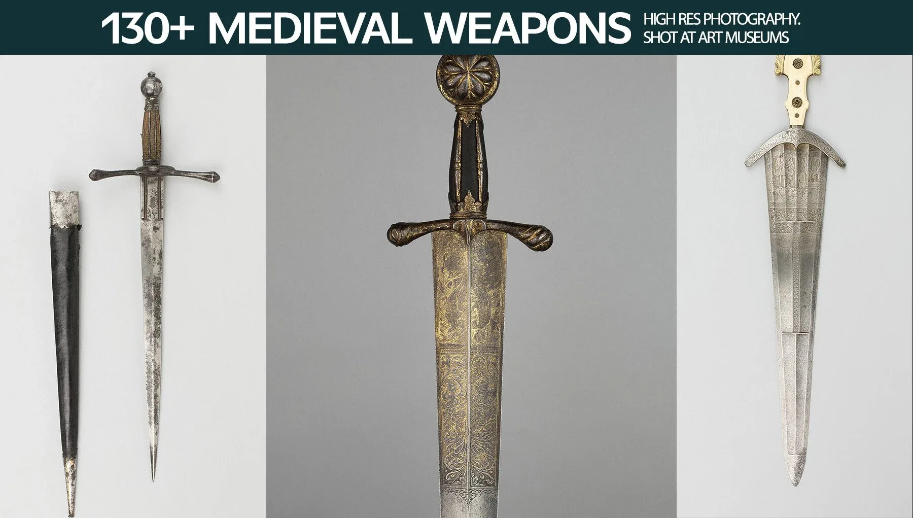 Reference Pack - Medieval Melee Weapons