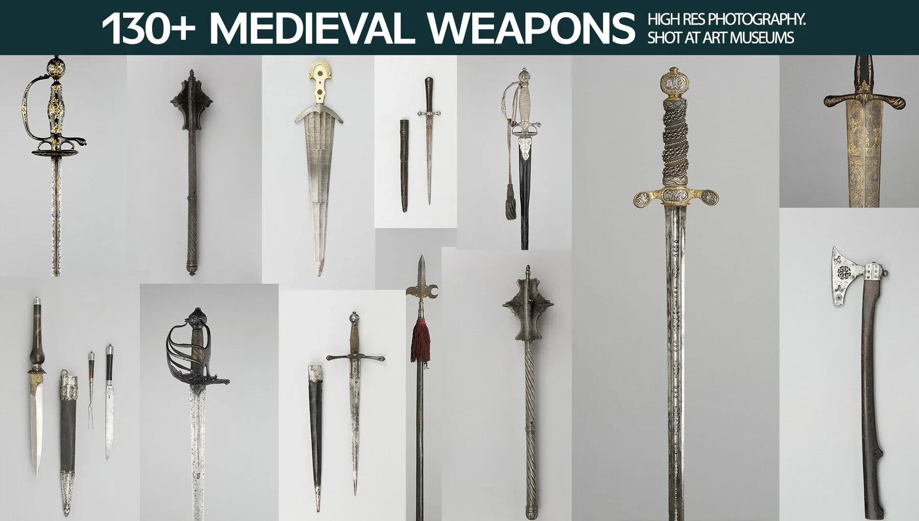 Reference Pack - Medieval Melee Weapons