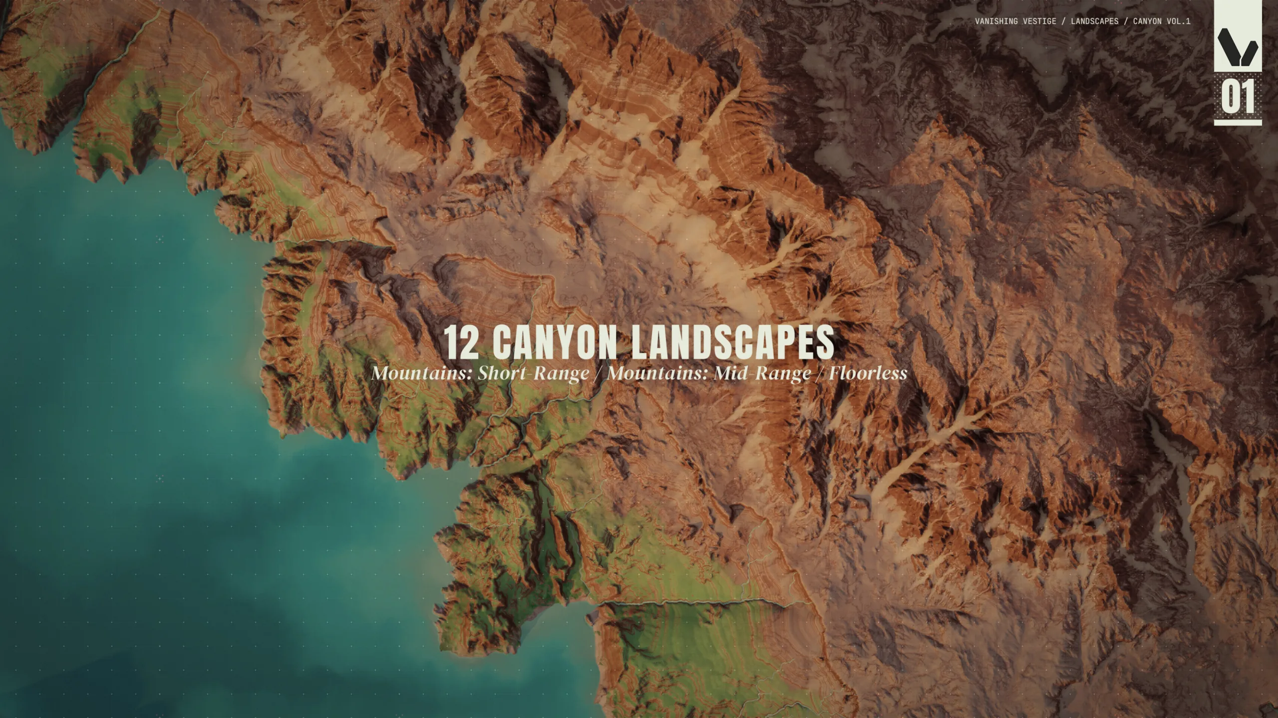 8k Landscapes - Canyon Vol.1