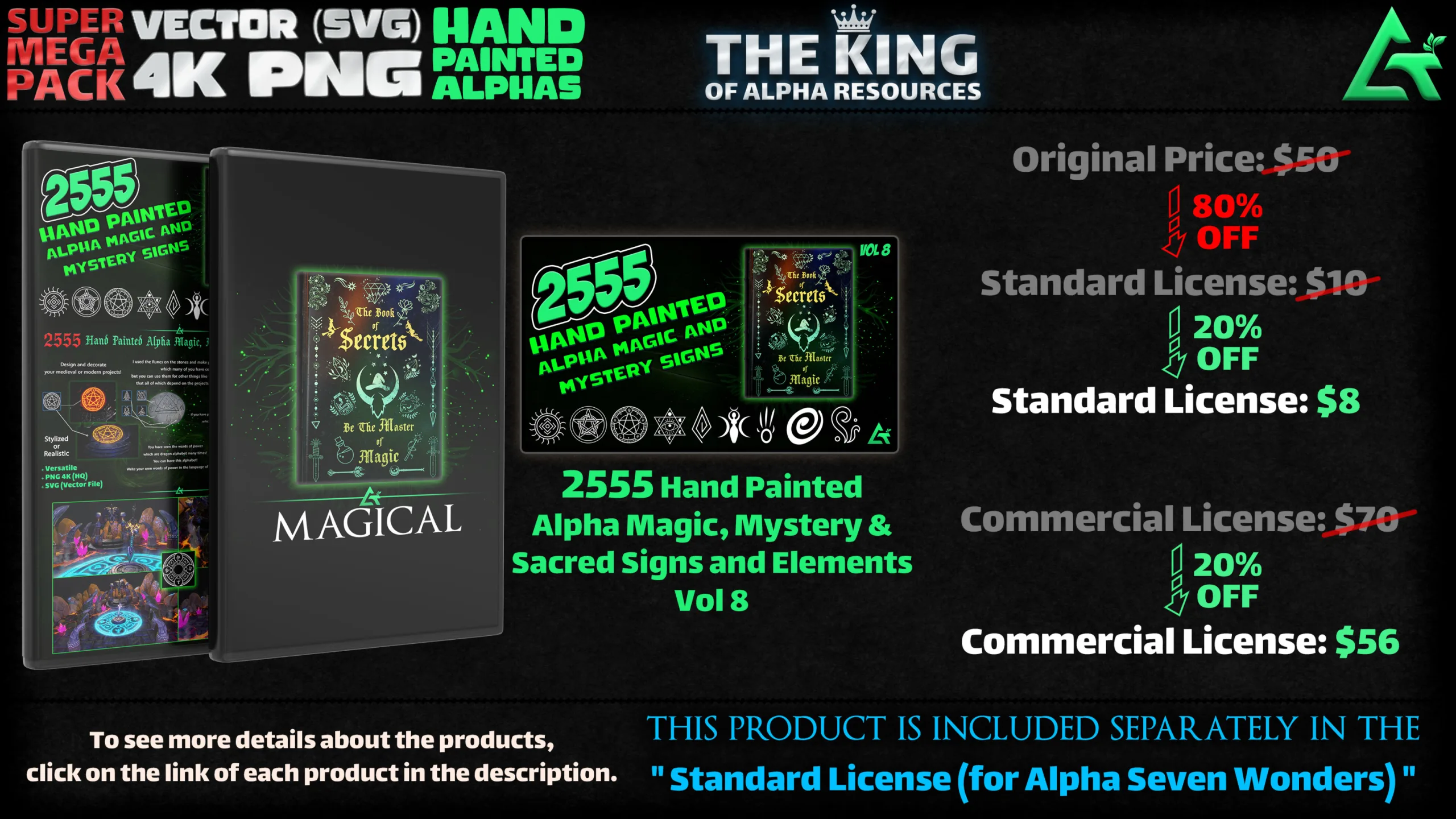 48300 Hand Painted Alpha Designs and Patterns - THE KING OF ALPHA RESOURCES - SUPER MEGA PACKAGE - The Largest Package You Have Ever Seen!