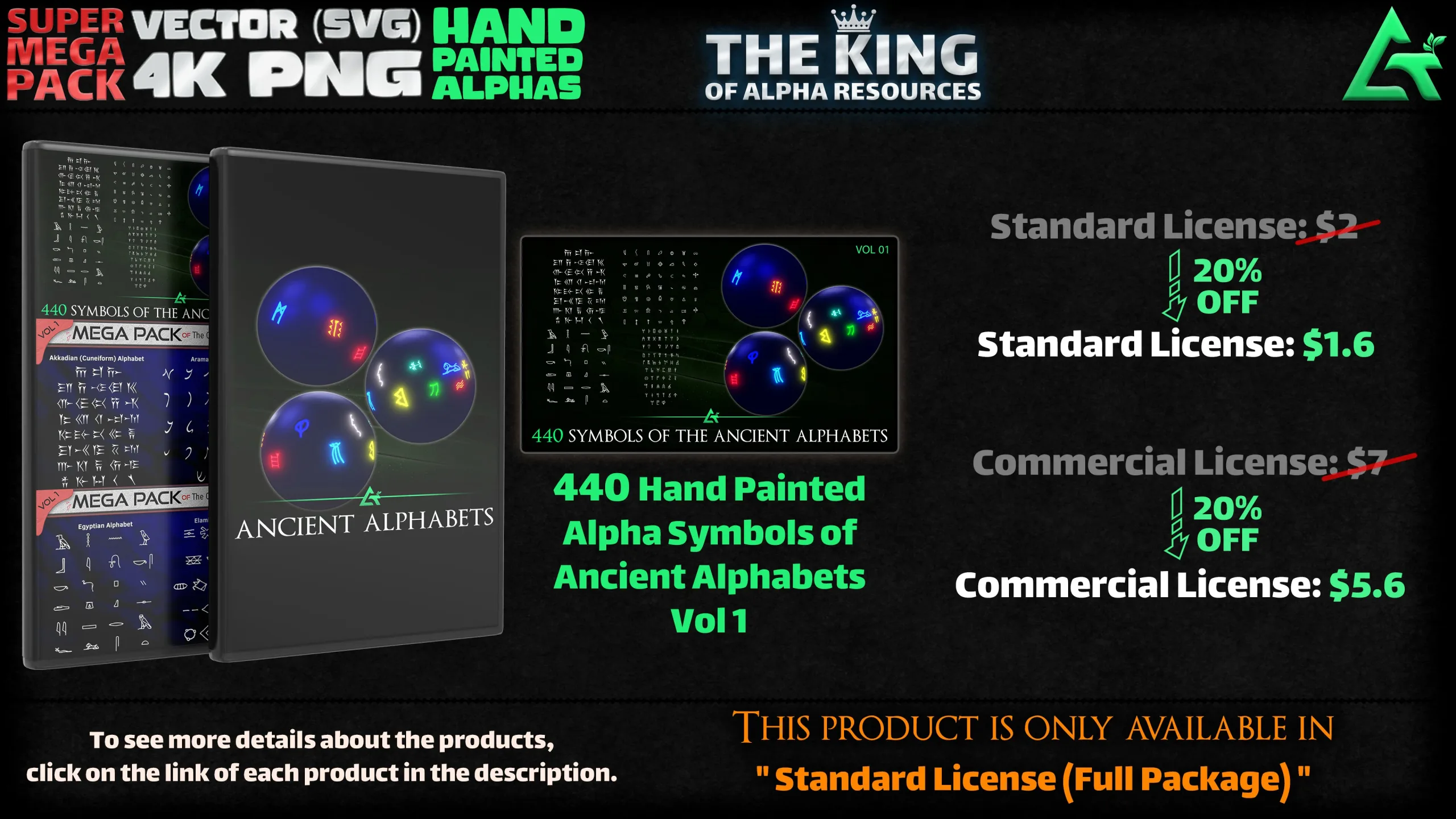 48300 Hand Painted Alpha Designs and Patterns - THE KING OF ALPHA RESOURCES - SUPER MEGA PACKAGE - The Largest Package You Have Ever Seen!