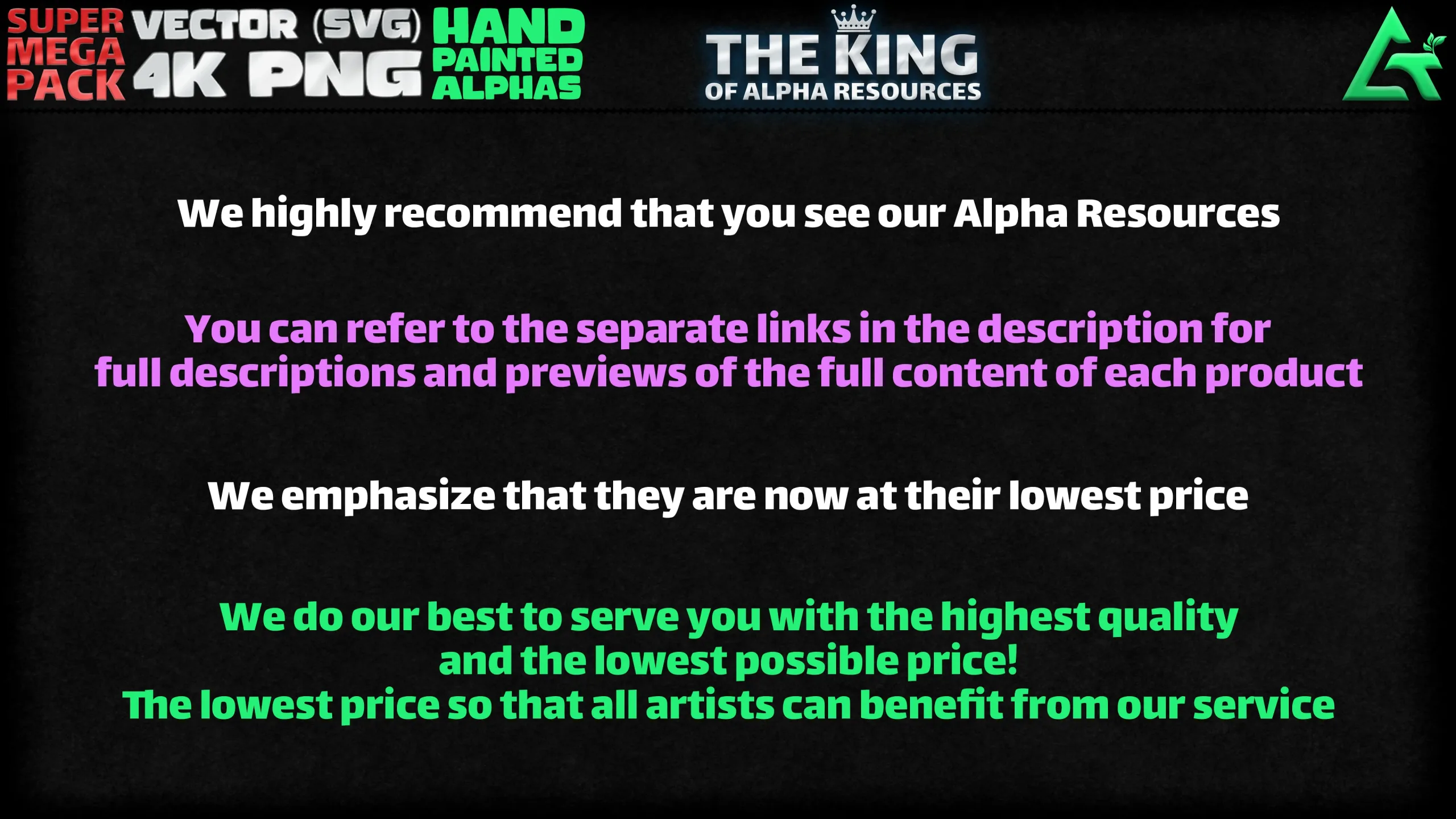 48300 Hand Painted Alpha Designs and Patterns - THE KING OF ALPHA RESOURCES - SUPER MEGA PACKAGE - The Largest Package You Have Ever Seen!