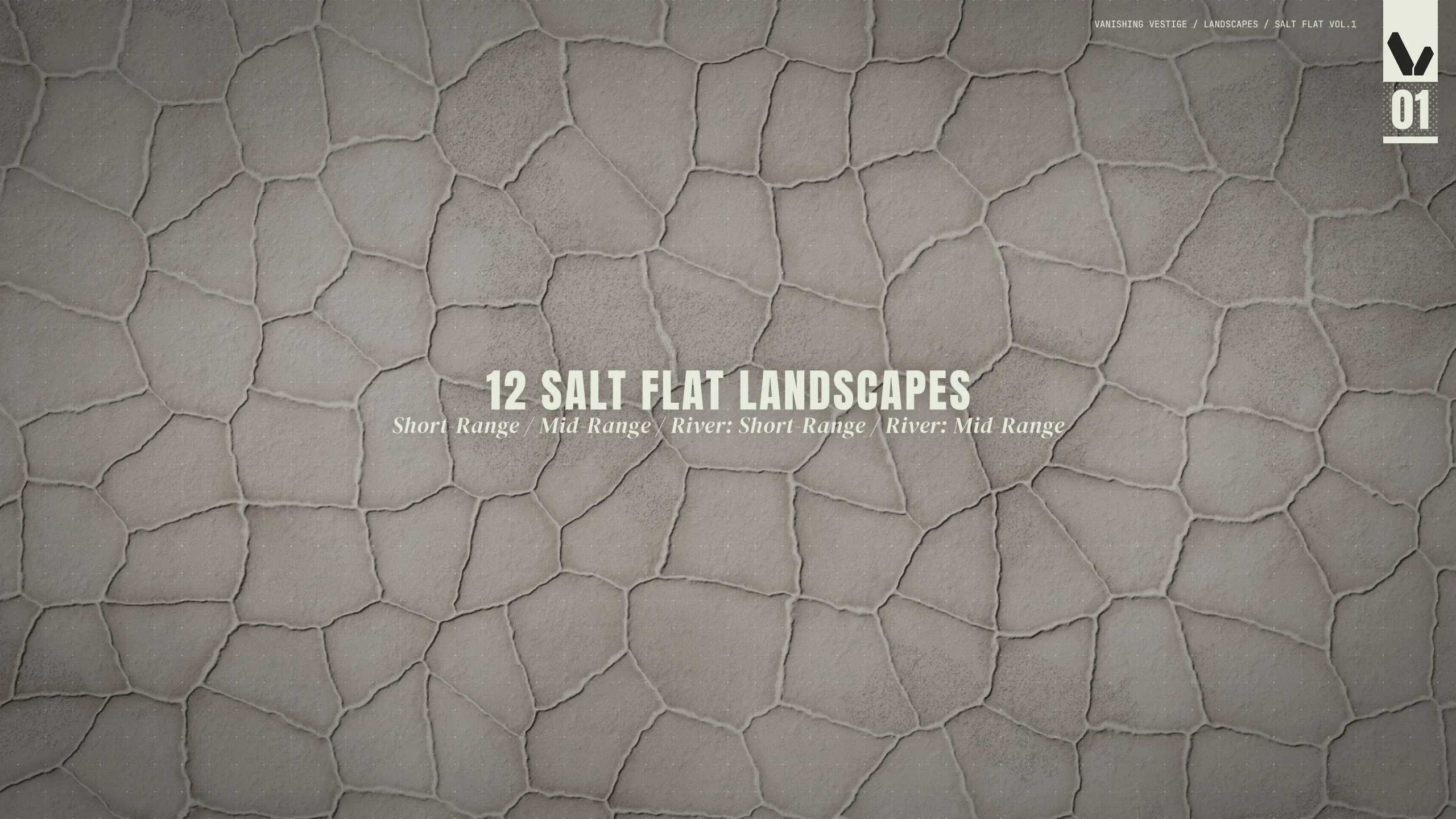 8k Landscapes - Salt Flat Vol.1