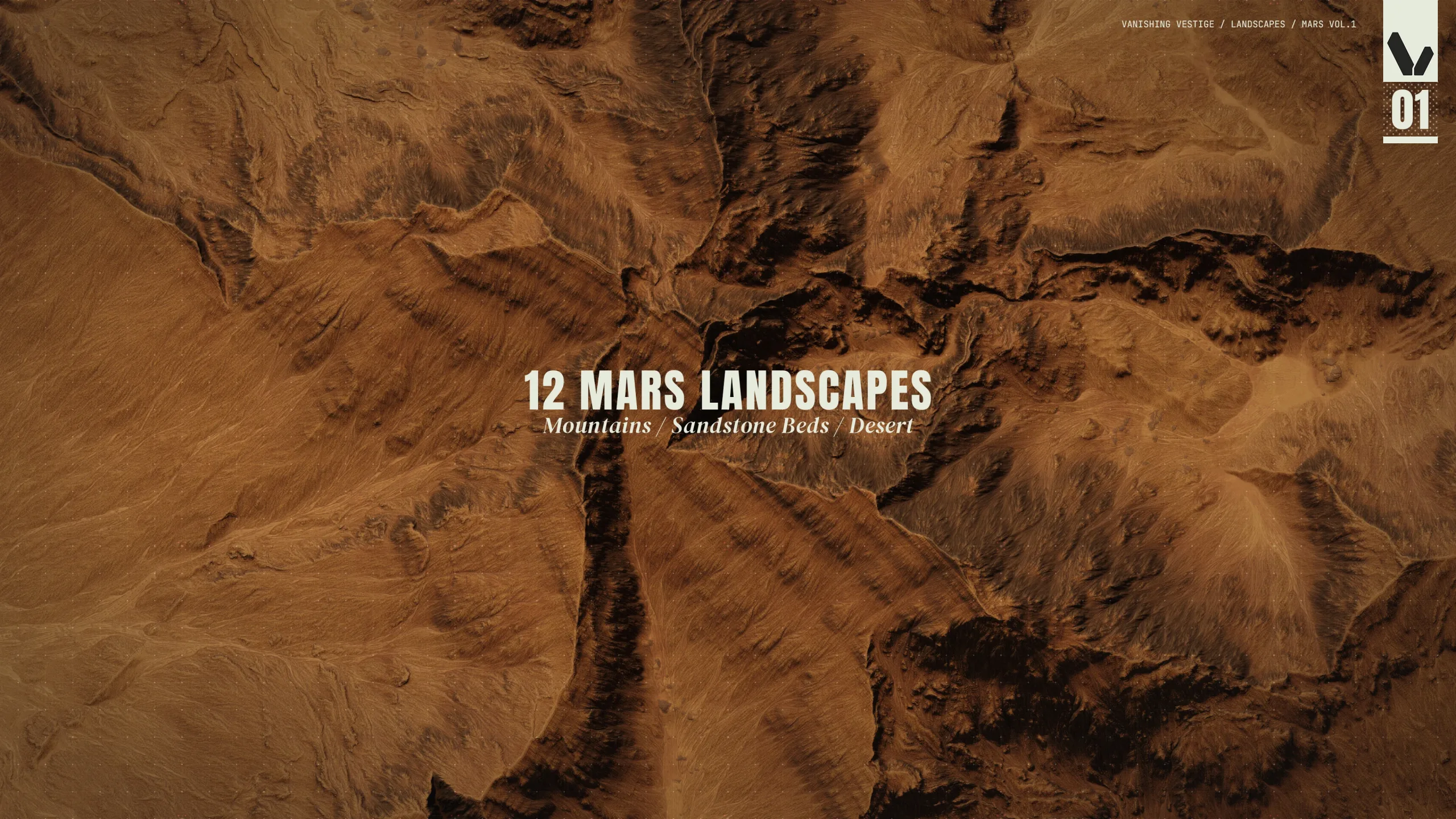 8k Landscapes - Mars Vol.1