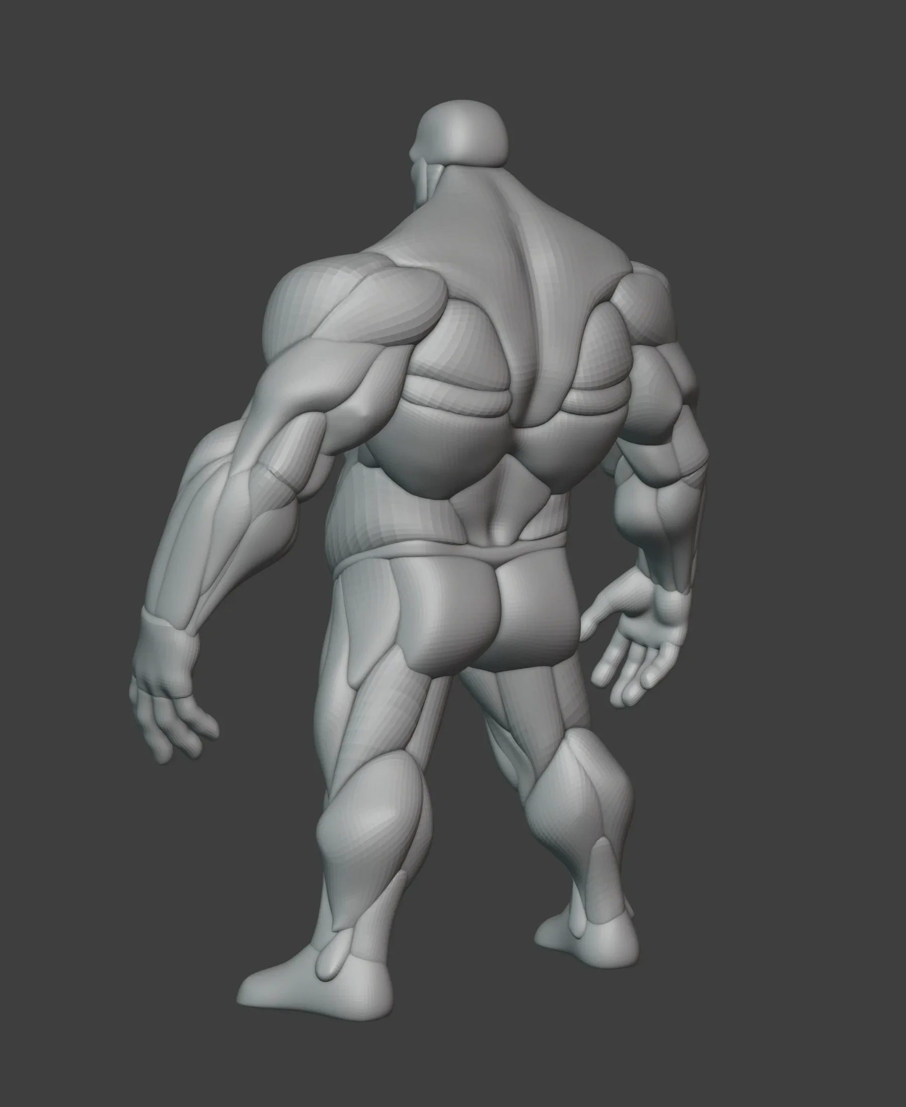 Stylized Heavy Anatomy Blockout