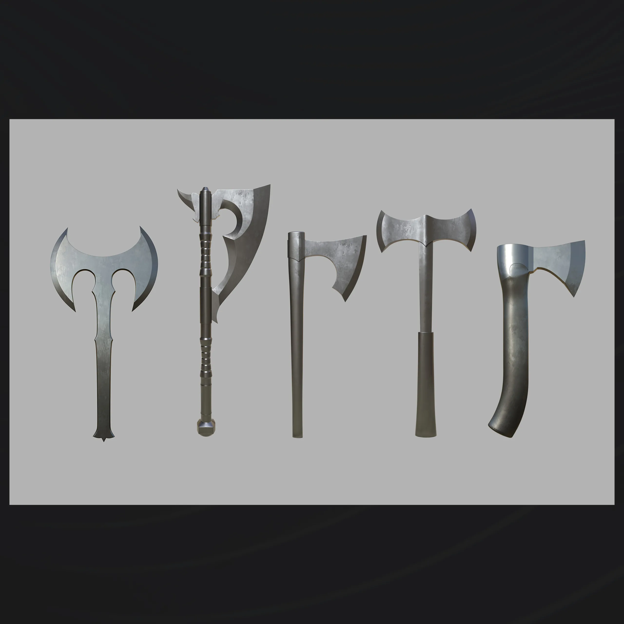 50 Medieval Weapons IMM Brushes